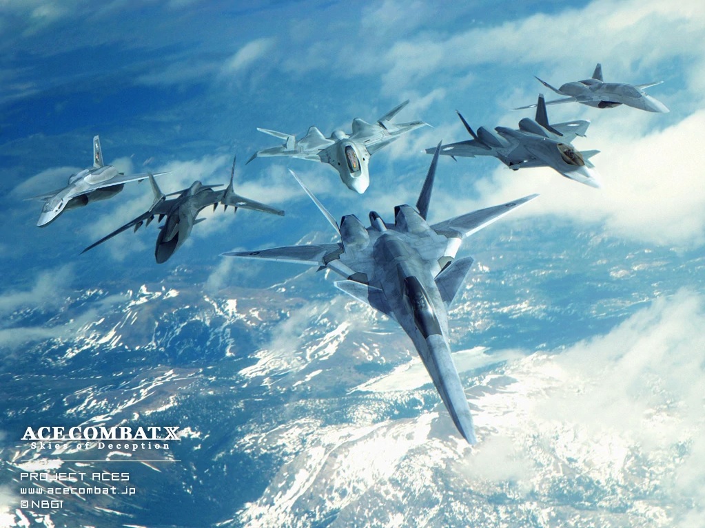 Ace Combat X had some of the coolest plane designs.