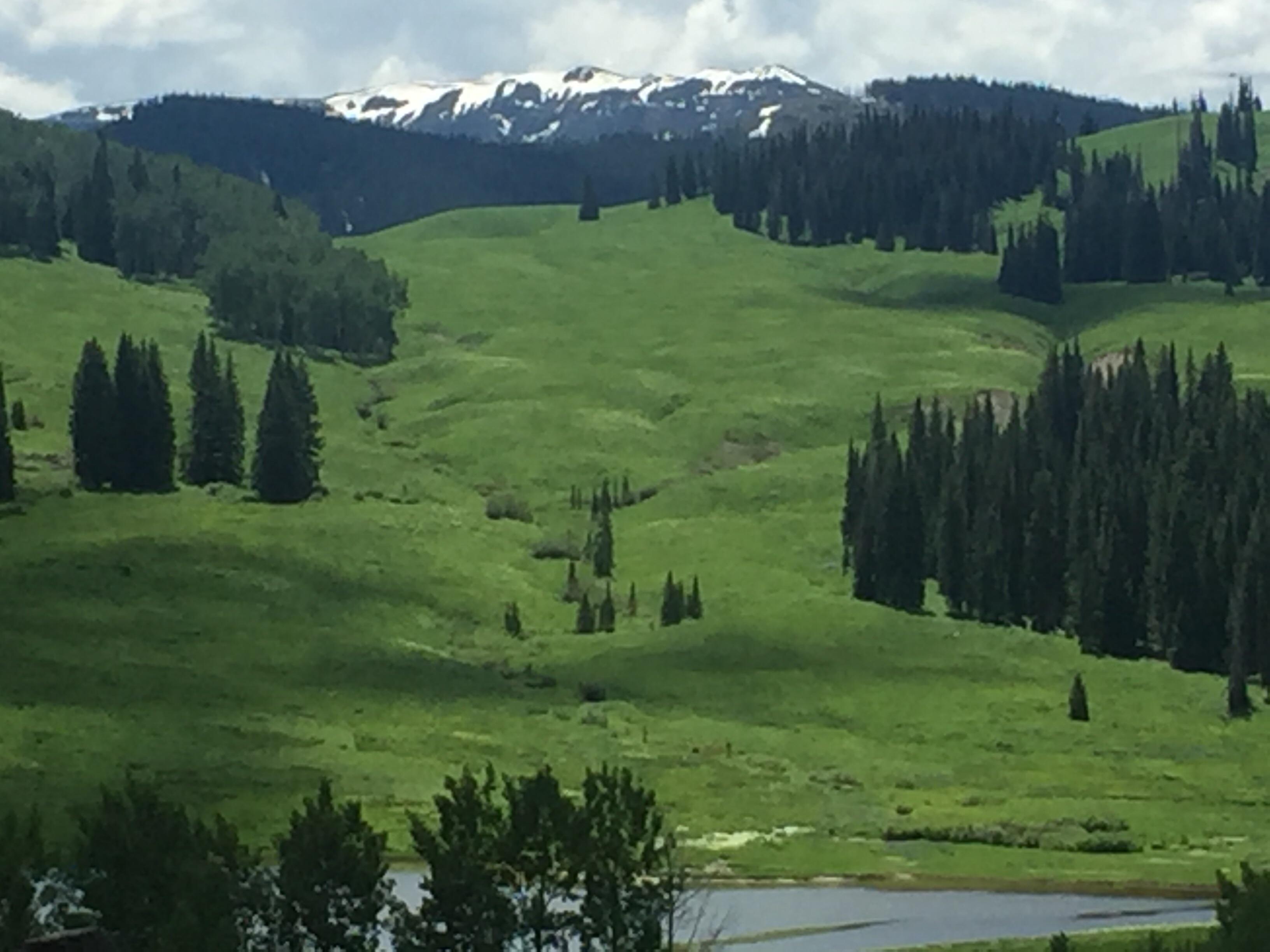 Vaughn Lake, the gateway to the incredible Flat Tops Wilderness area