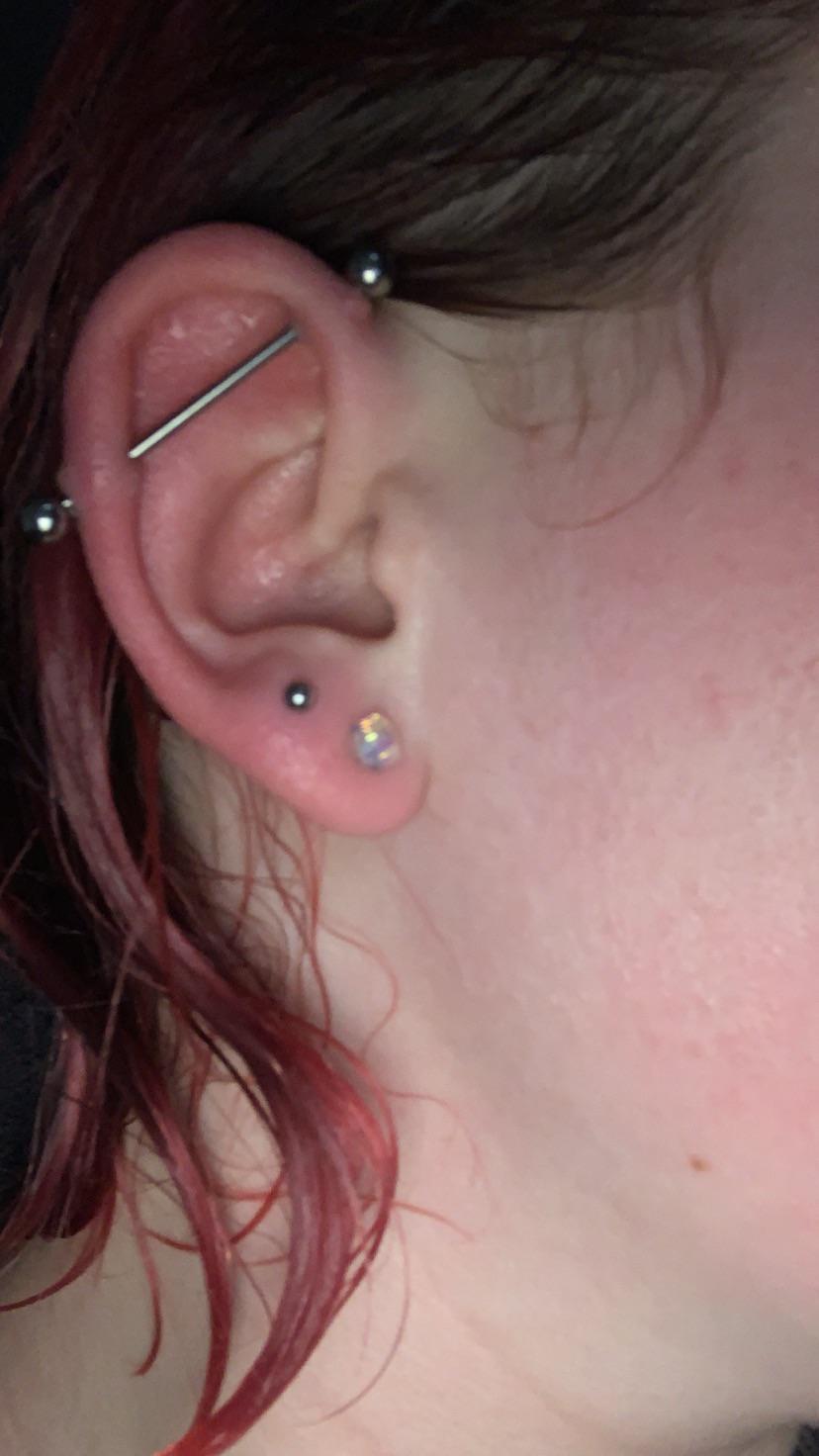 Industrial Bumps I got my industrial done three weeks ago and have