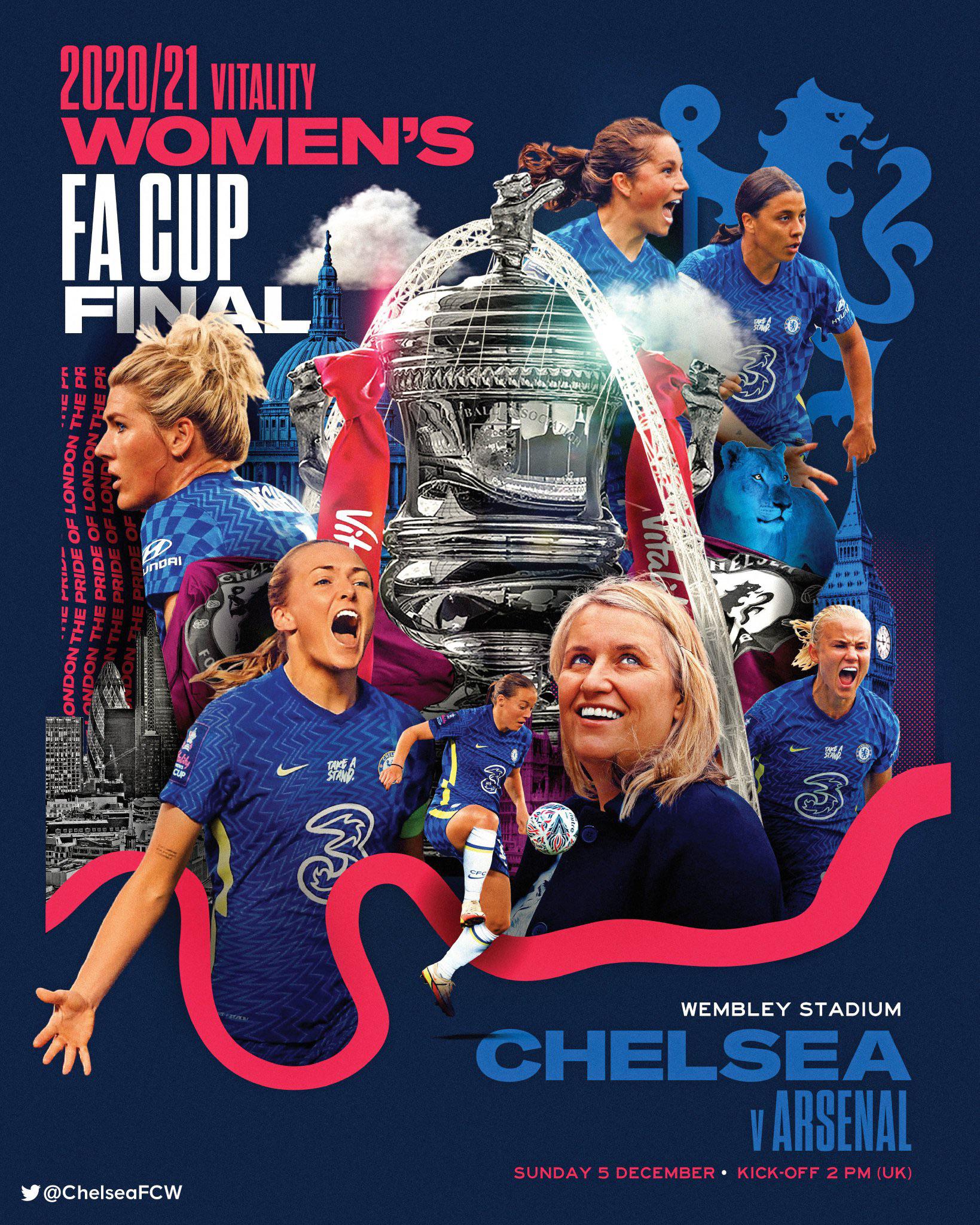 FA Cup Final Match day Poster r/chelseafc
