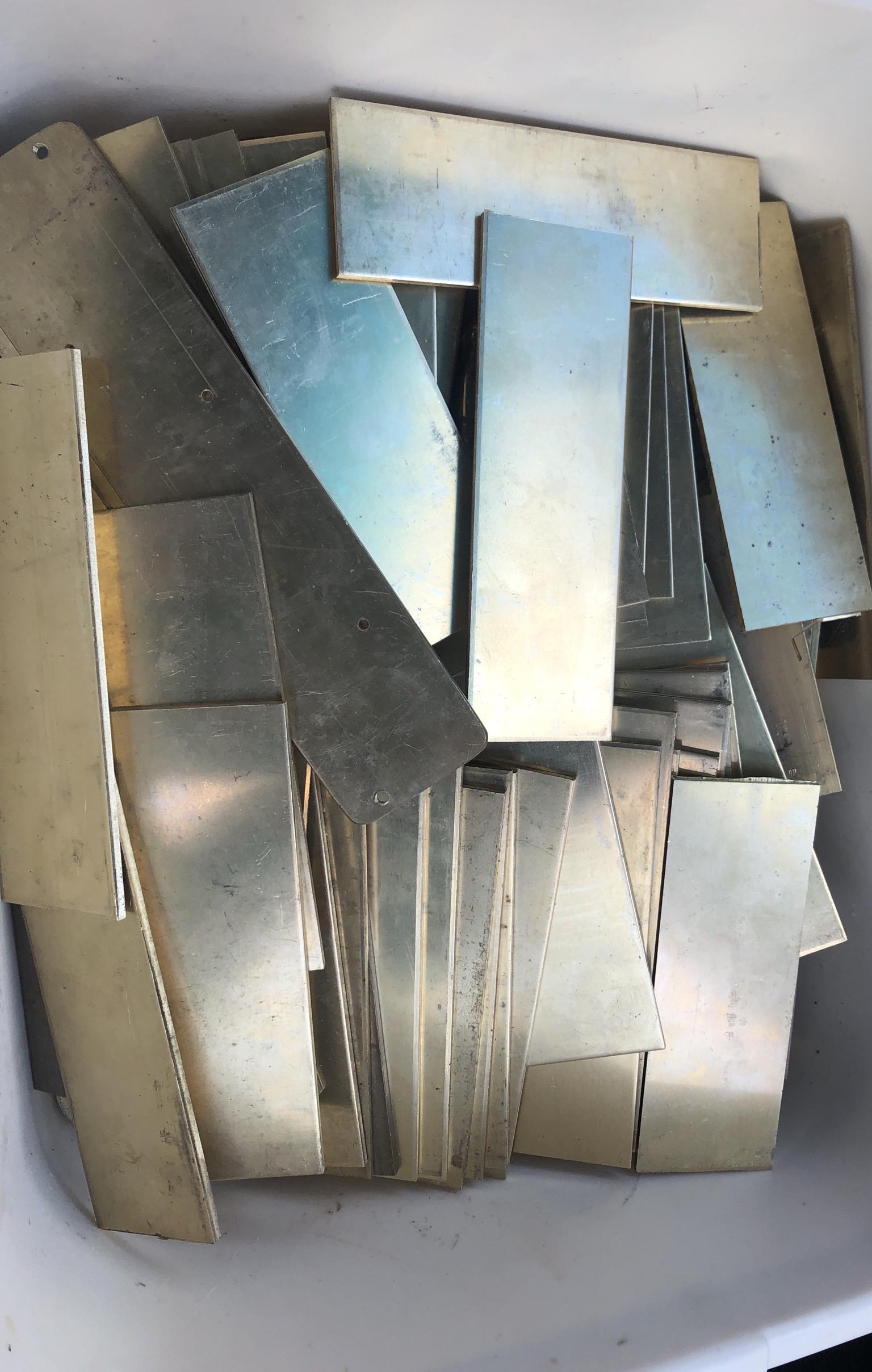 84 pounds of pure yellow brass. But for the life of me i cant figure