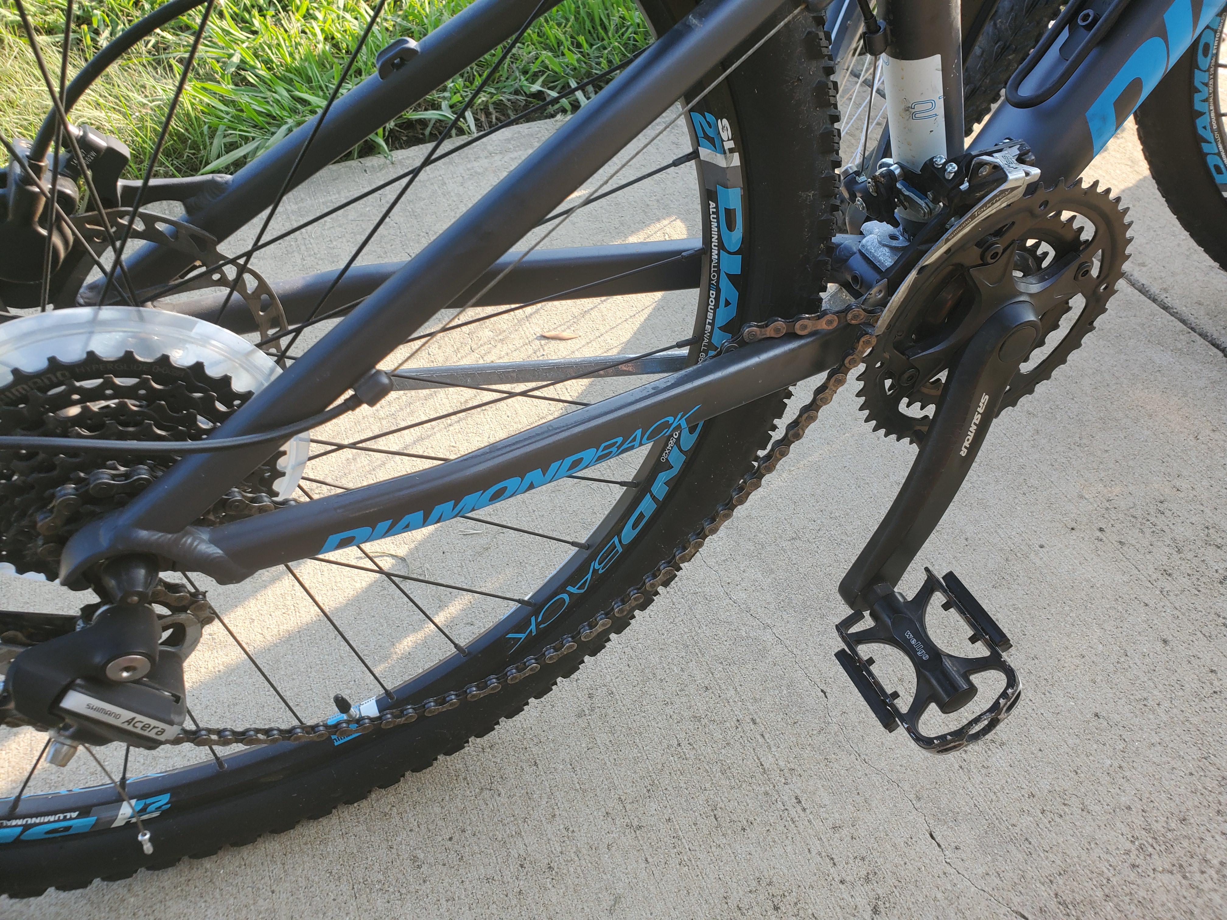 Bike chain fell off bikewrench