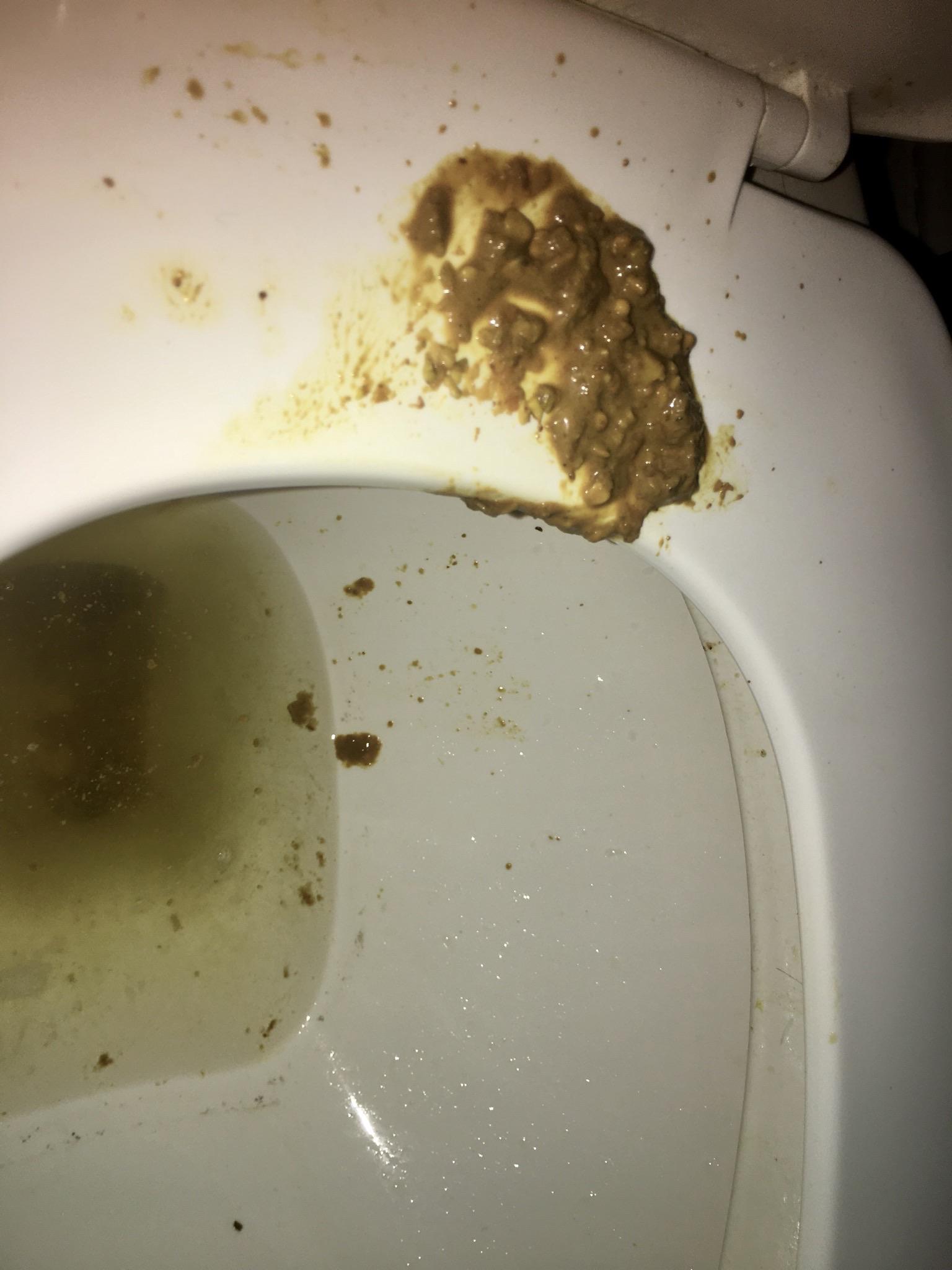 Pistachios, navy bean soup, and spicy Popeyes chicken sandwich, popcorn