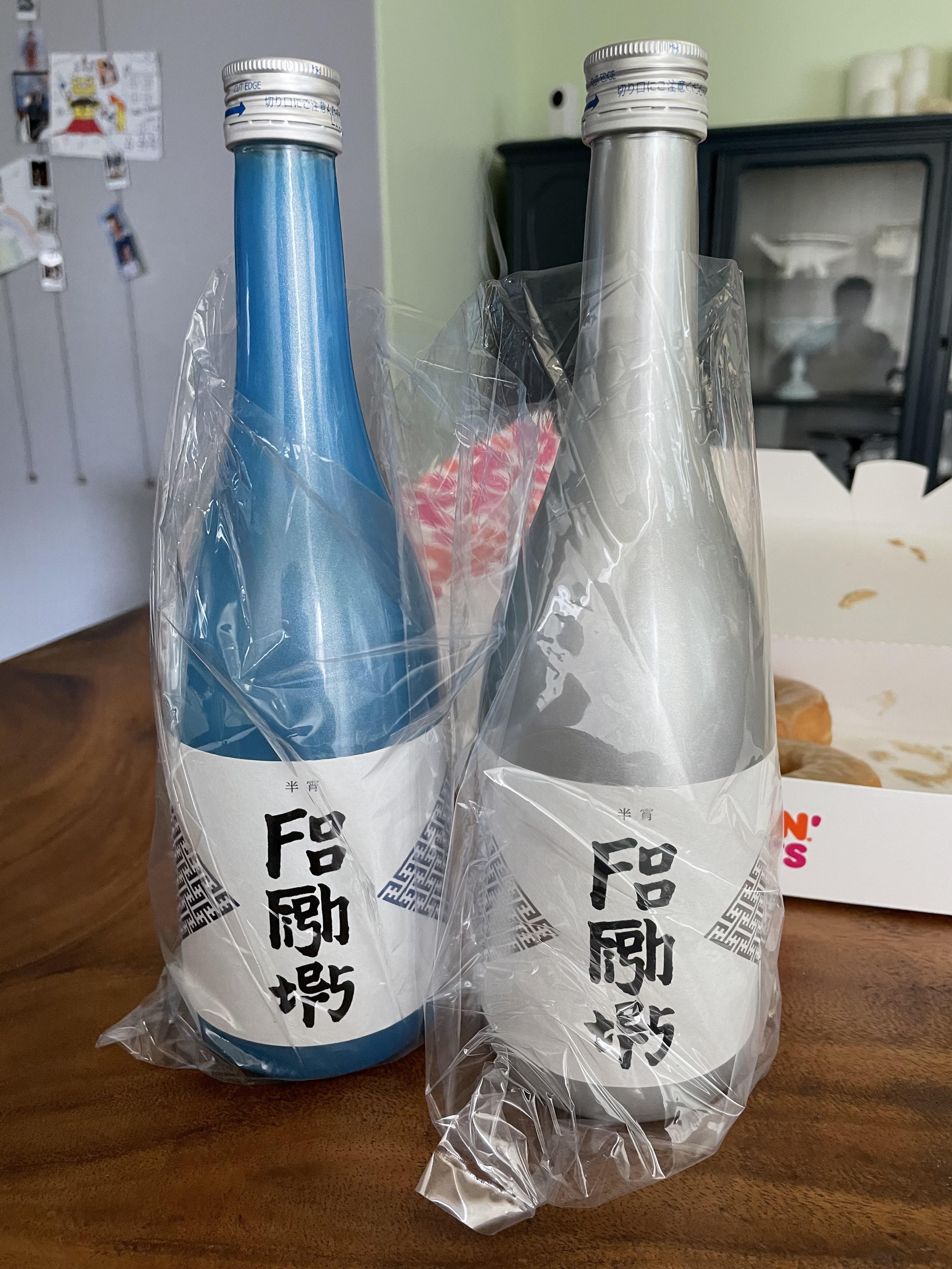 I was gifted sake that Foo Fighters collaborated on r/Foofighters