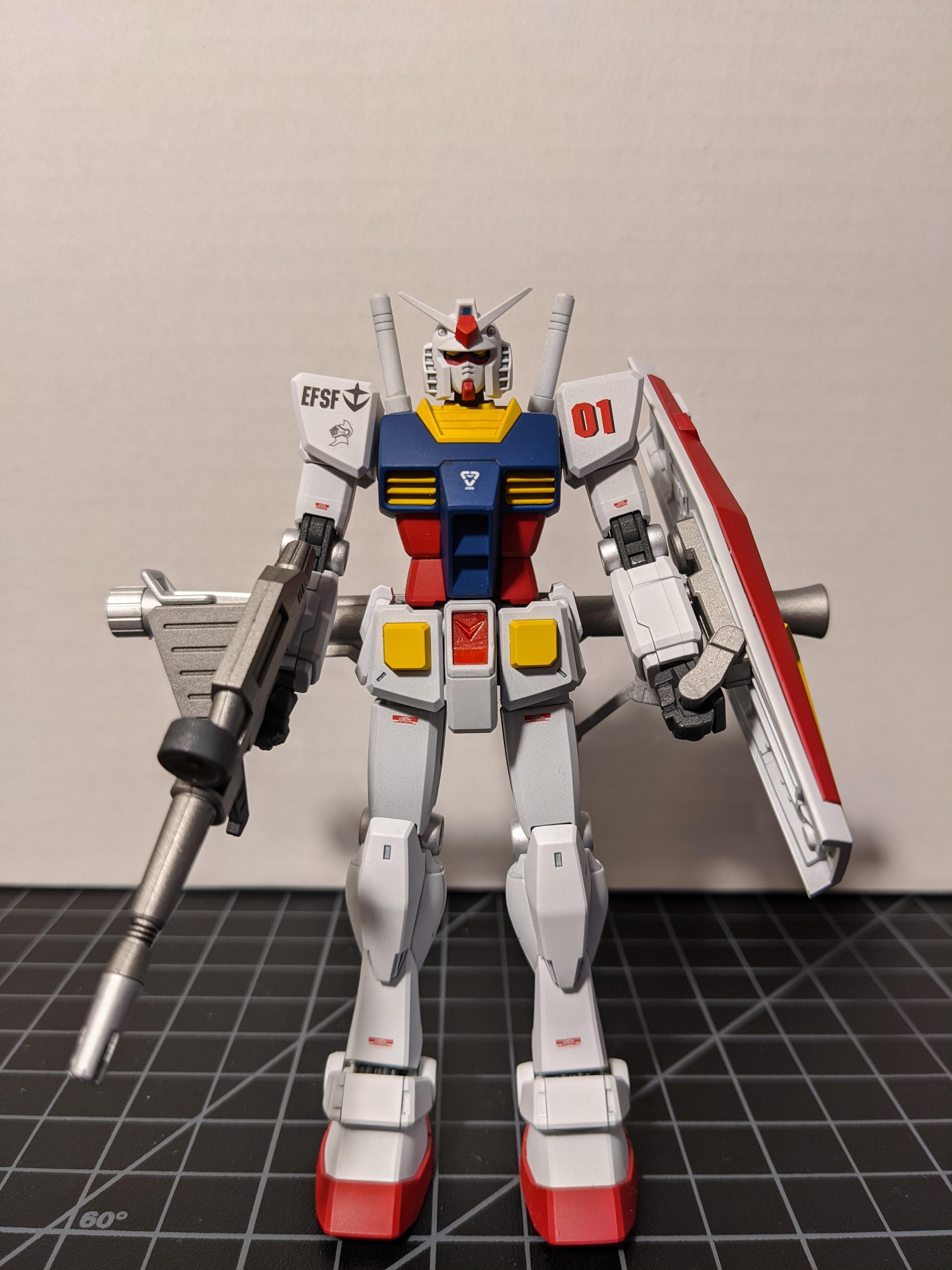 First go at airbrushing! r/Gunpla