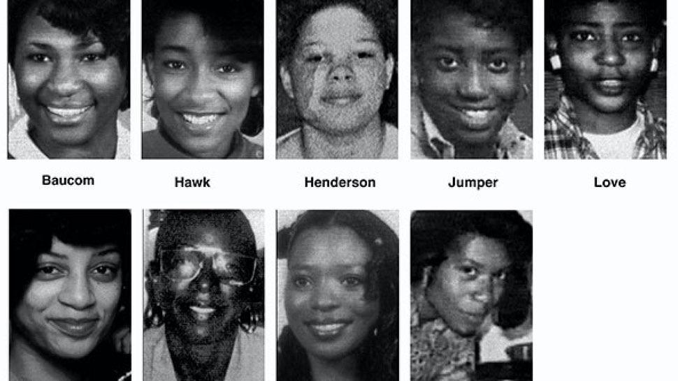 Victims of Charlotte, NC serial killer Henry Louis Wallace. He killed a