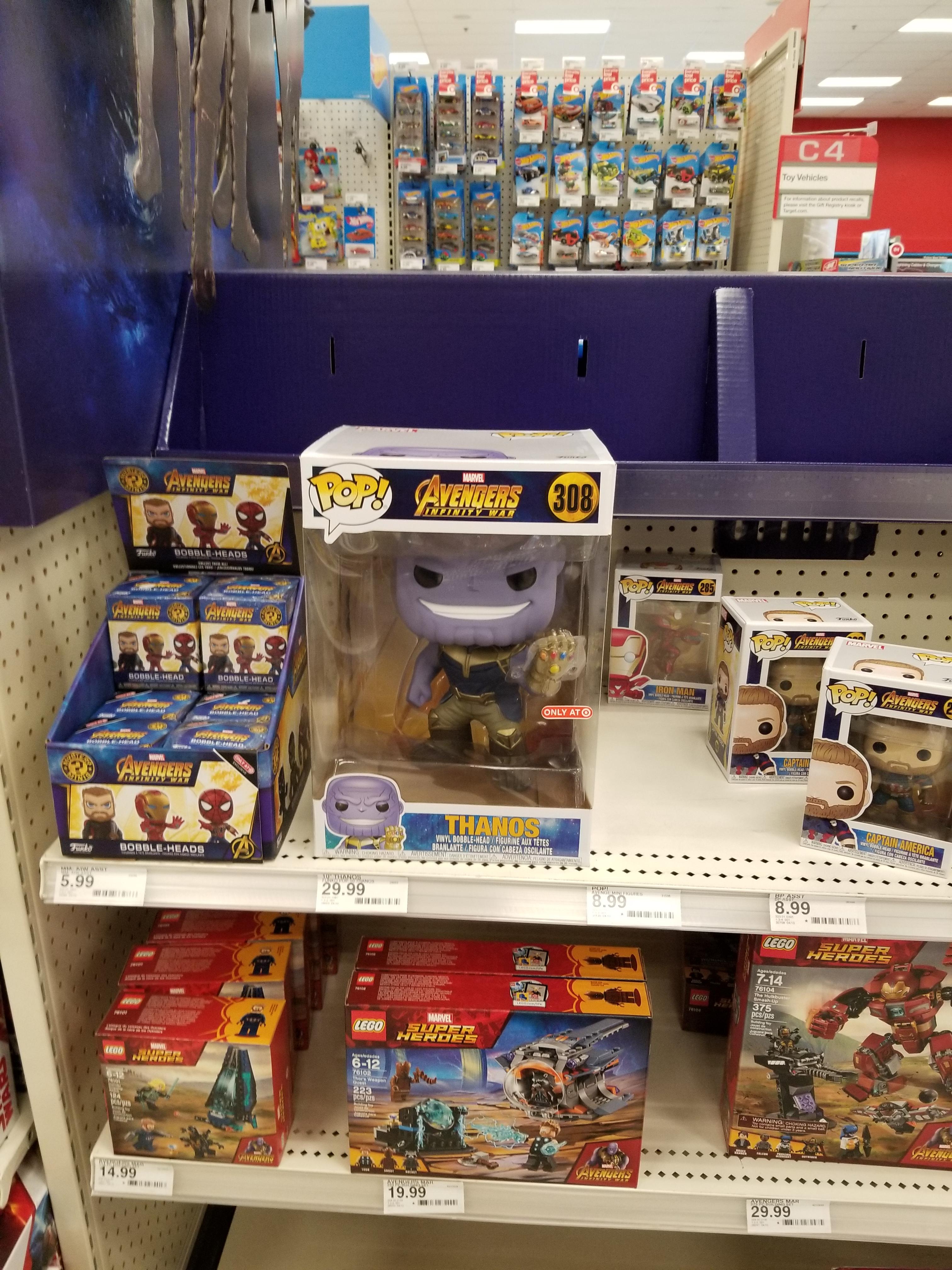 [USNC] Durham Southpoint Target 10" Thanos r/funkopop