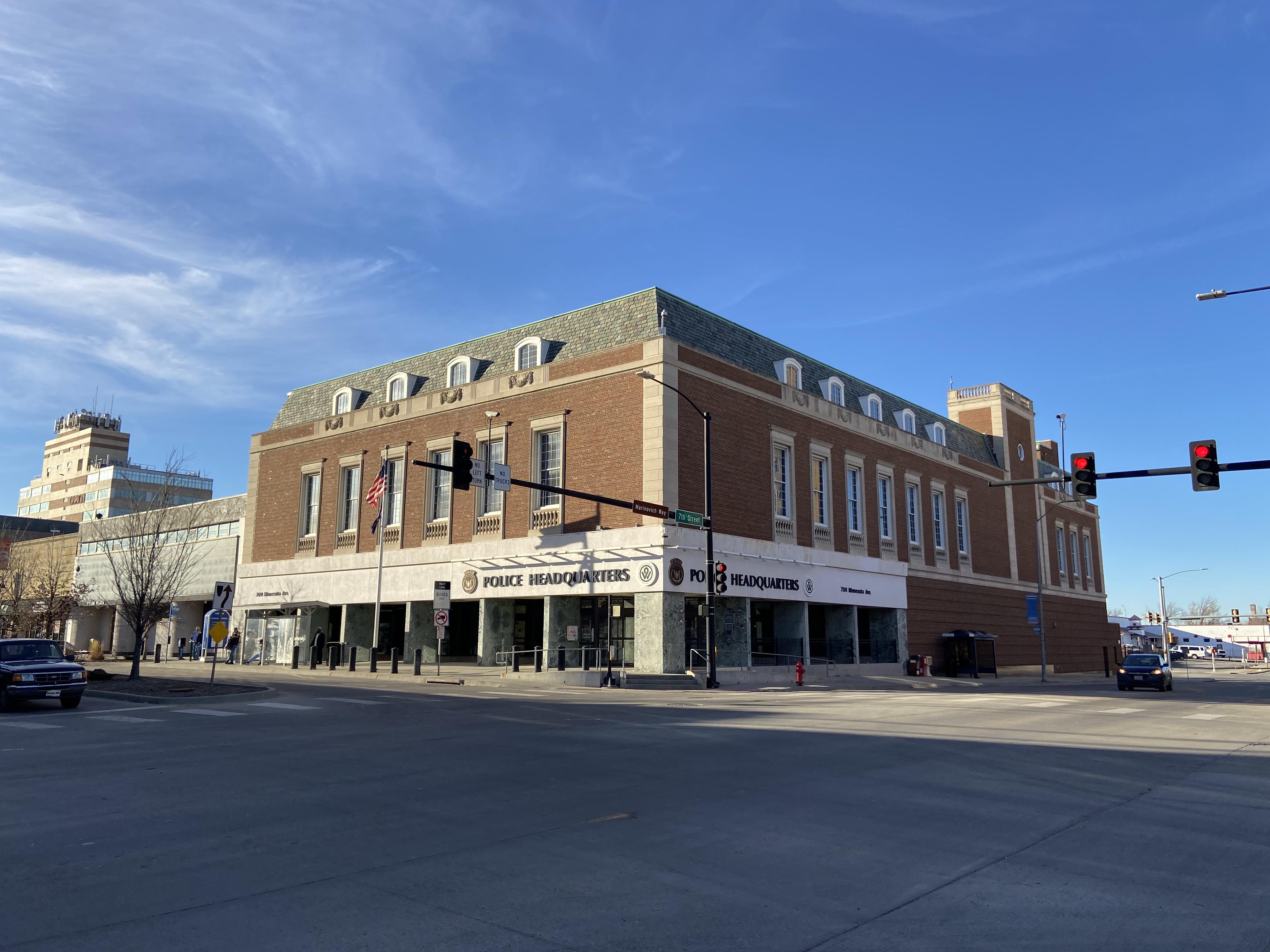 The Downtown KCK Police Headquarters Is In a Historic Montgomery Ward