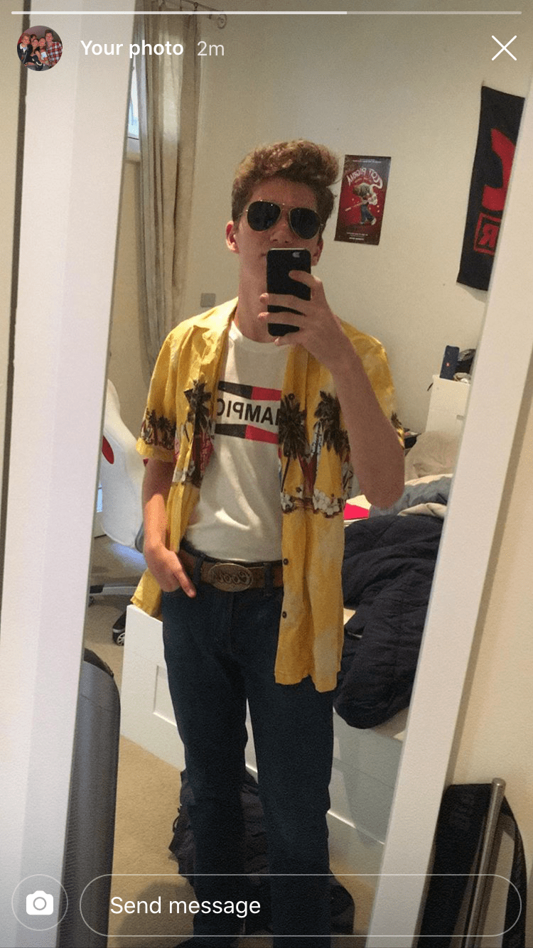 Going as Cliff Booth for Halloween. This is my costume and I’m super