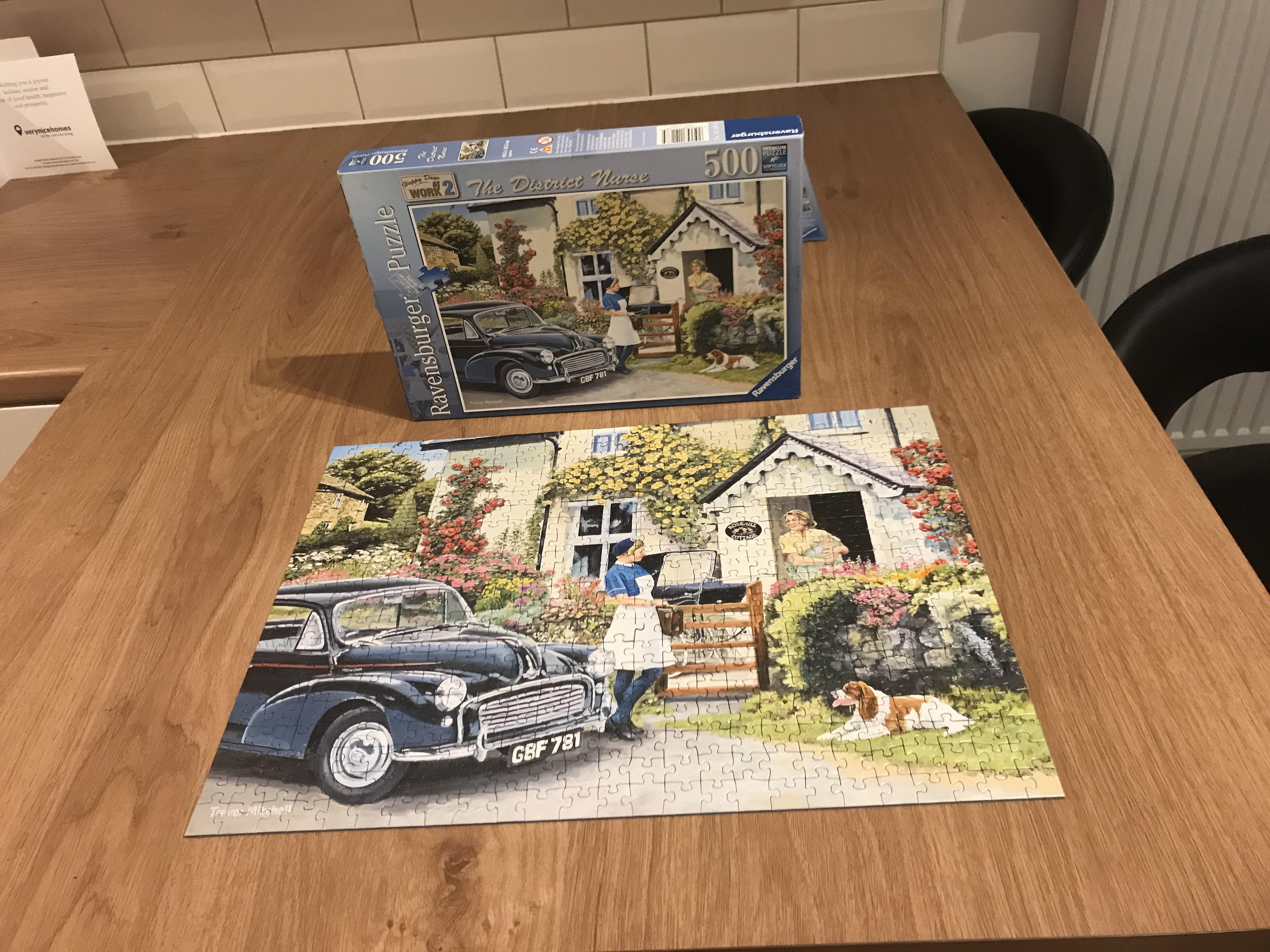 Happy Days at Work 2The District Nurse, 500 pieces, Ravensburger r