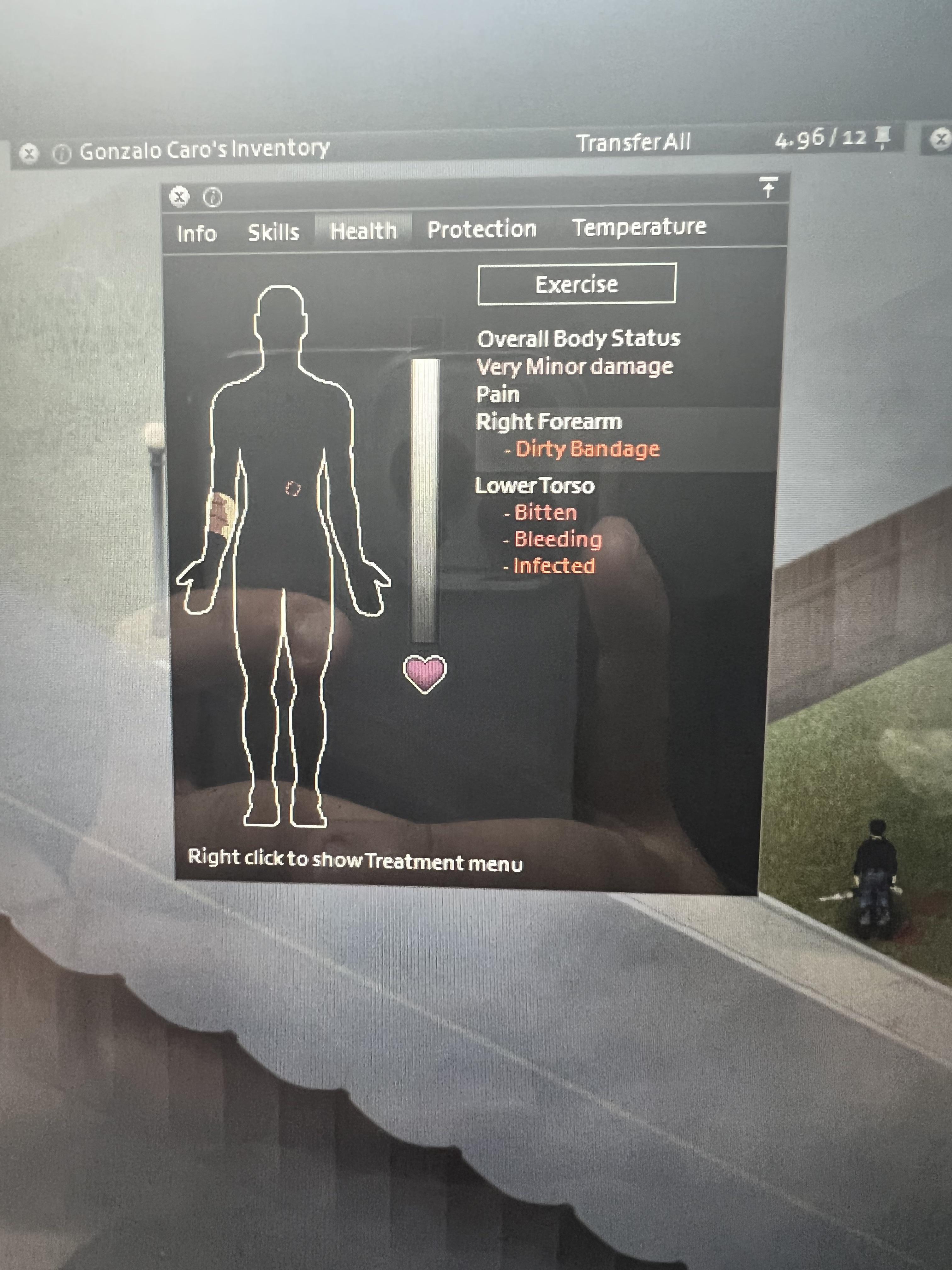 Was wearing a leather jacket and a bullet proof vest why do I even try. r/projectzomboid