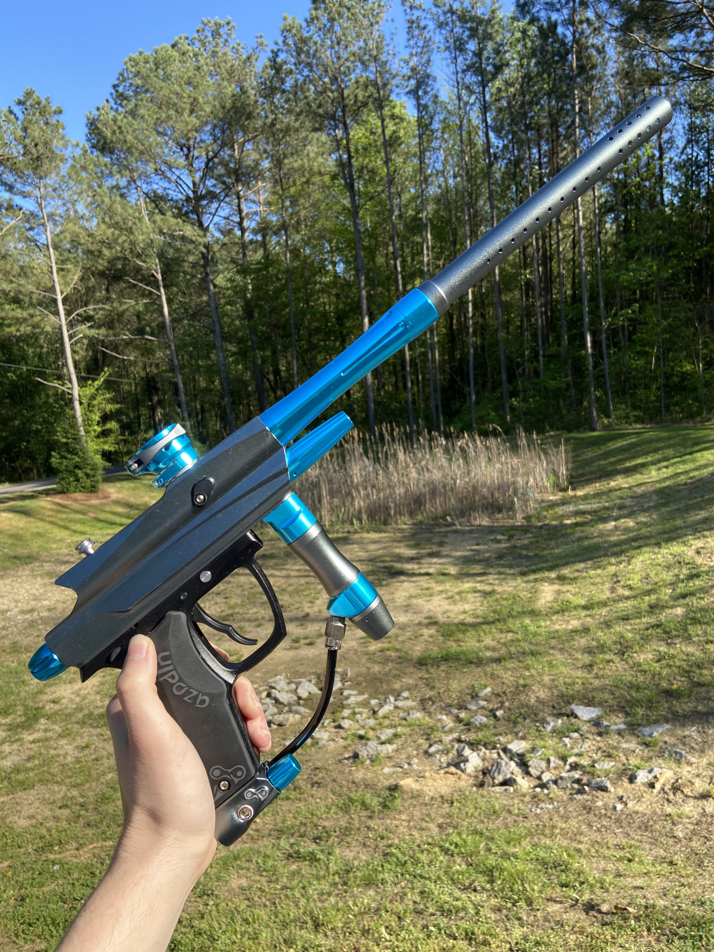Stack tube blowback action for MechMonday! r/paintball