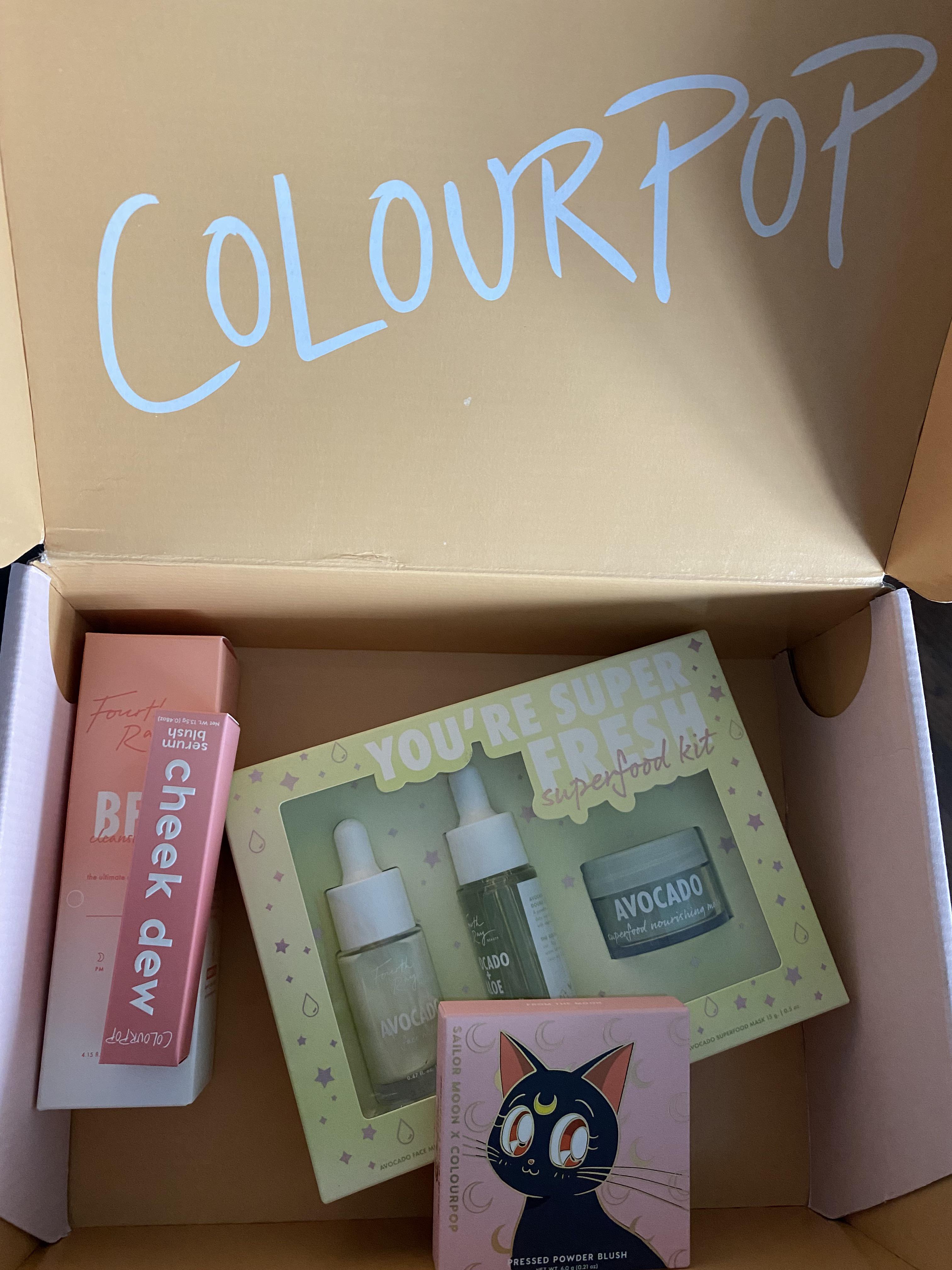 First Colourpop order arrived today! Took about a week for it to arrive