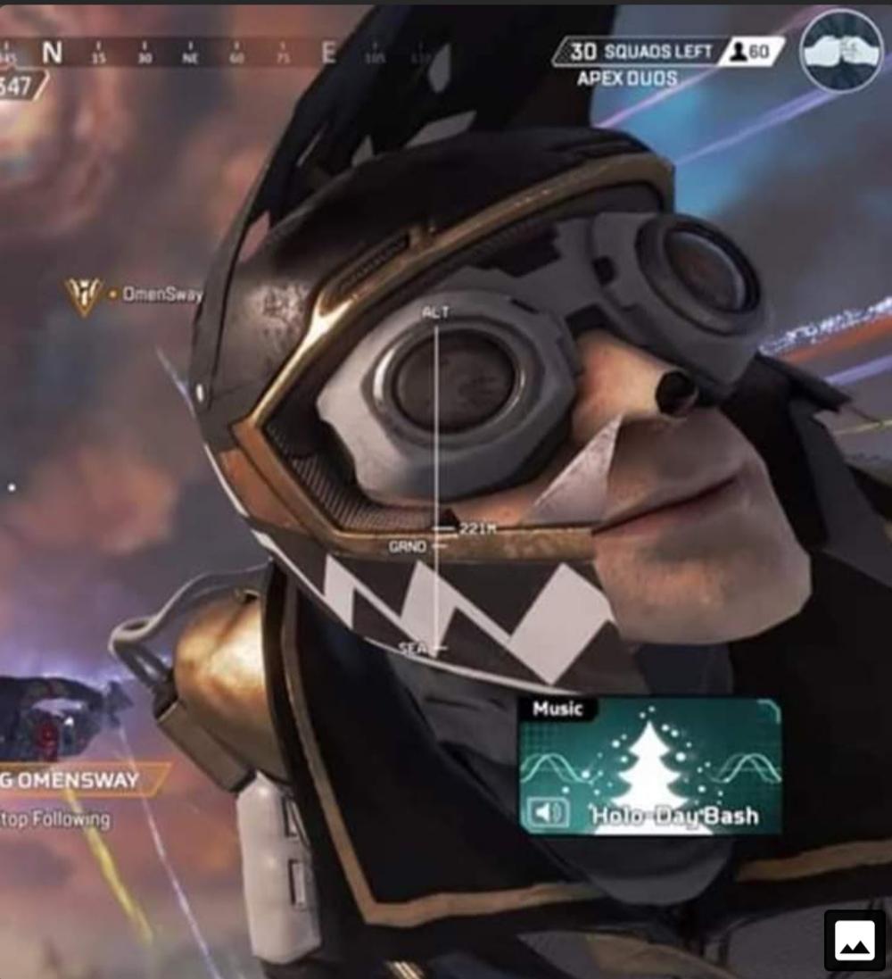 Unmasked Octane Face