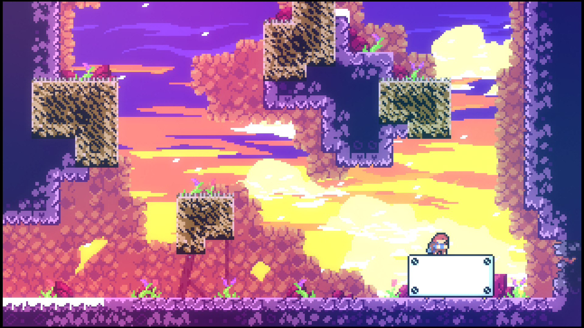 [Celeste] [Screenshot] This single random white block (and the solution to the following puzzle