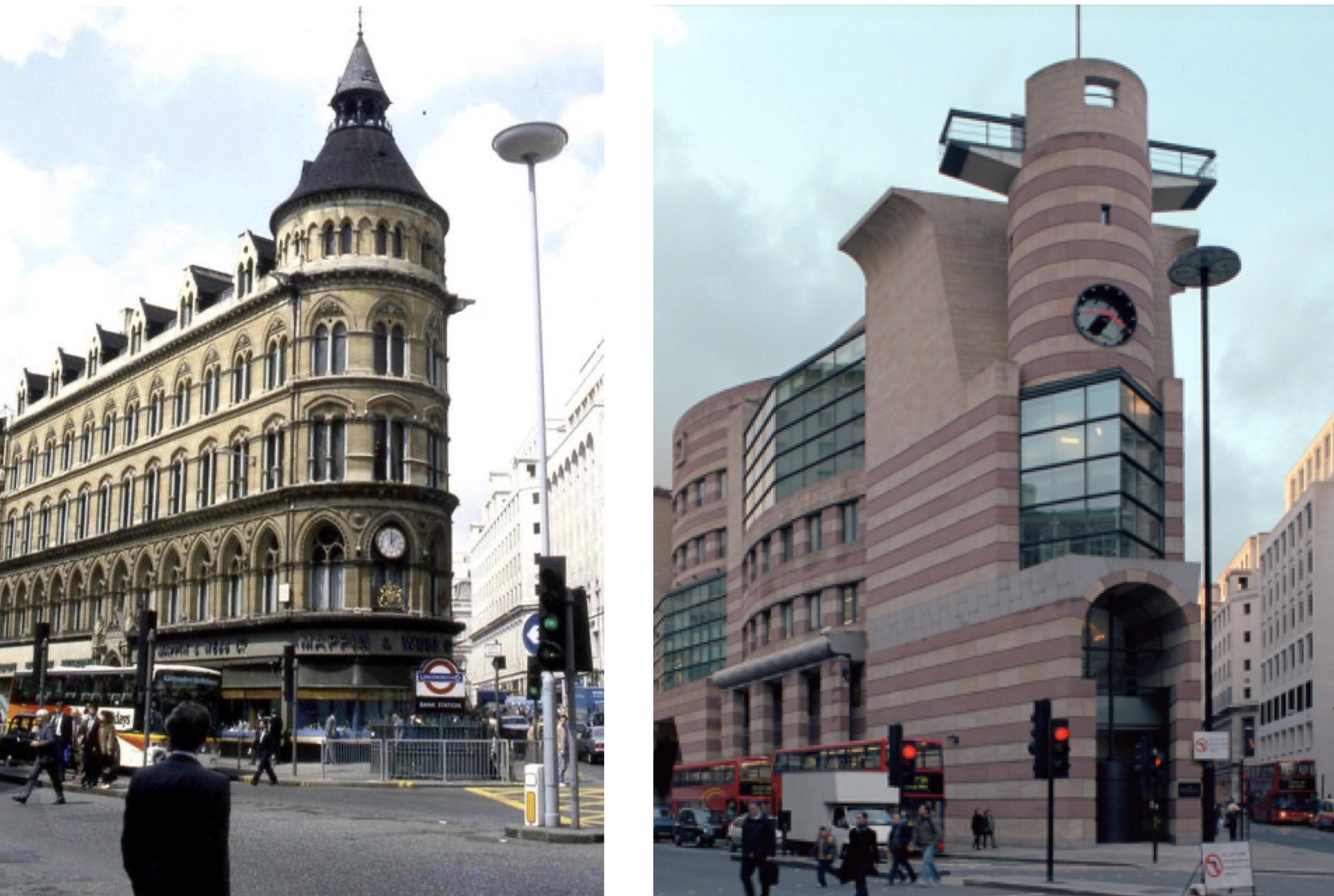 The difference is clear, the difference is depressing. London, England