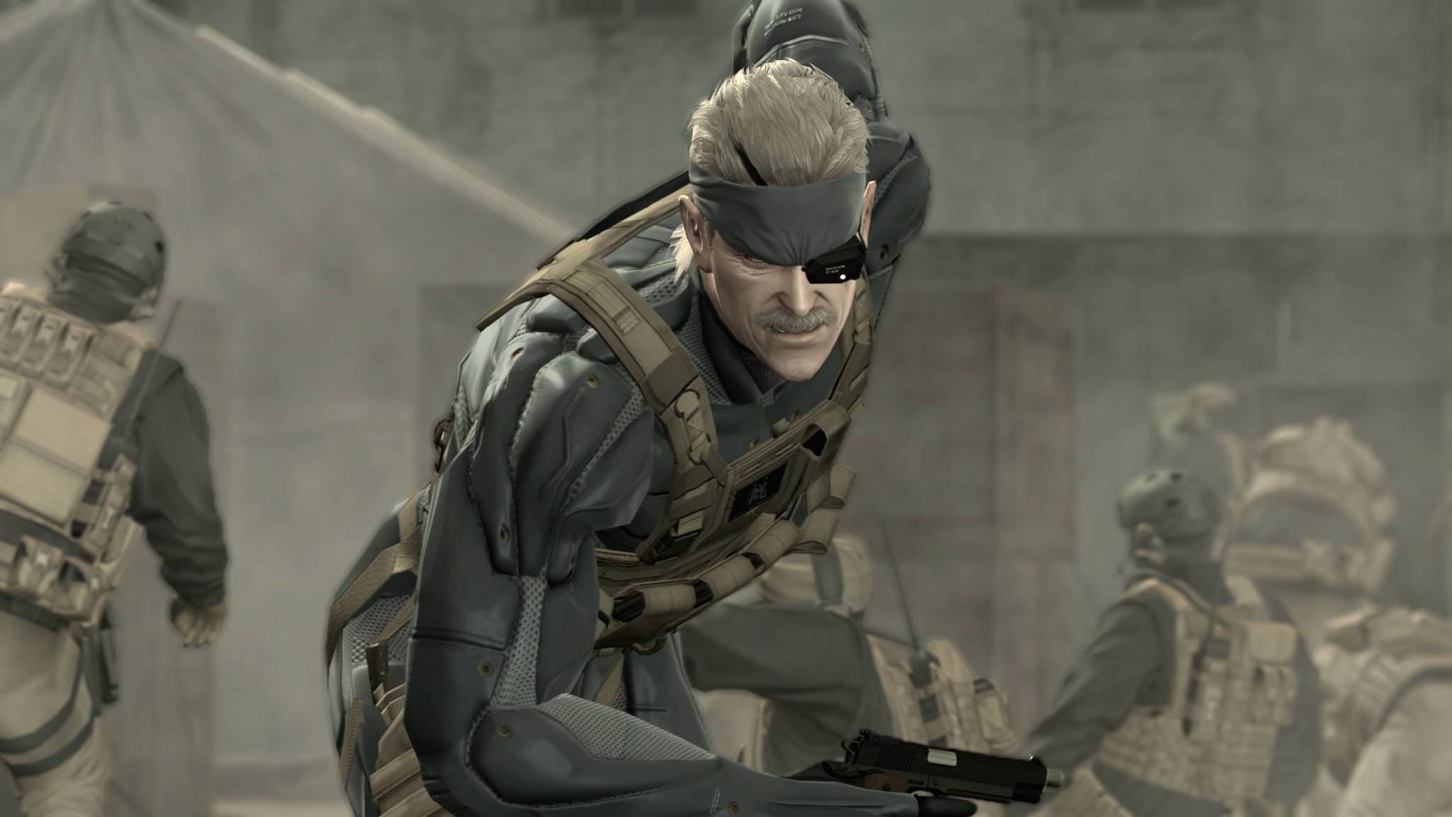 Replaying mgs4 for the first time in awhile. Still a fantastic game
