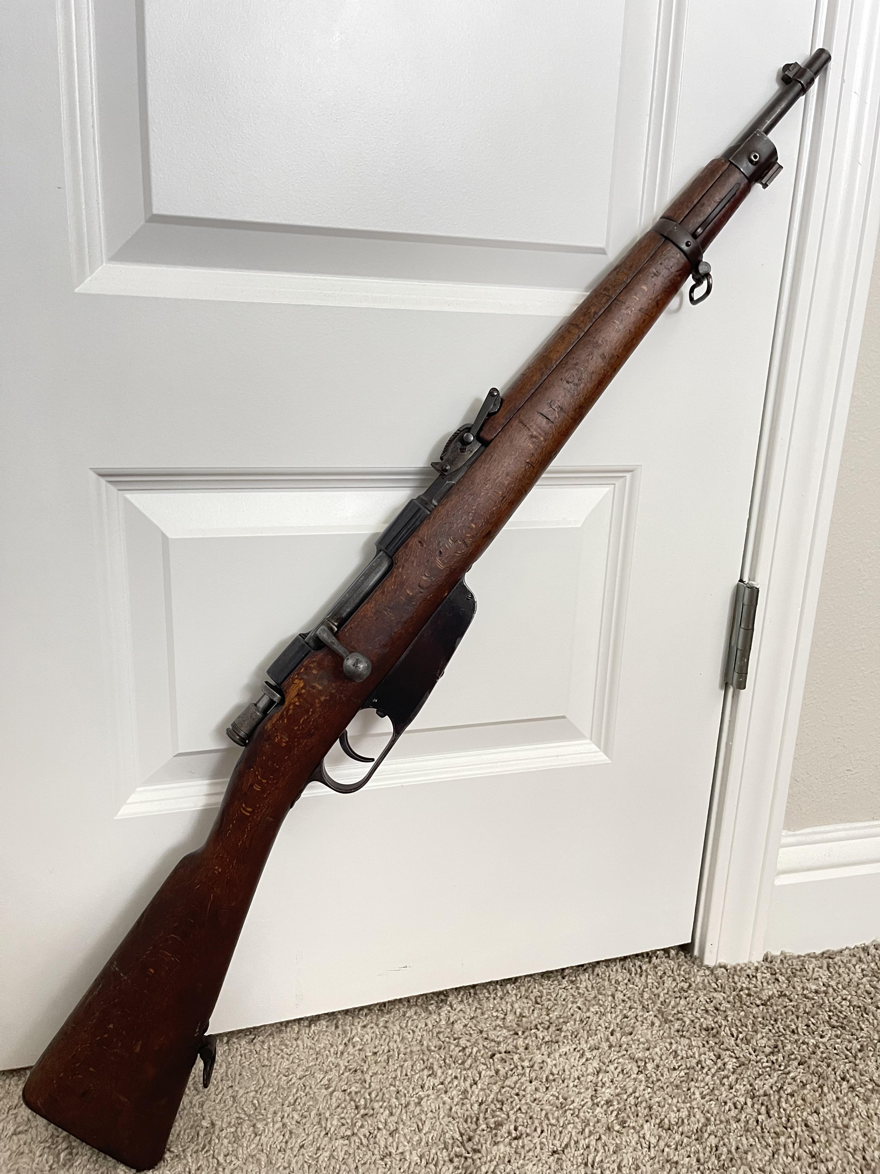 my 100 spaghetti rifle r/guns