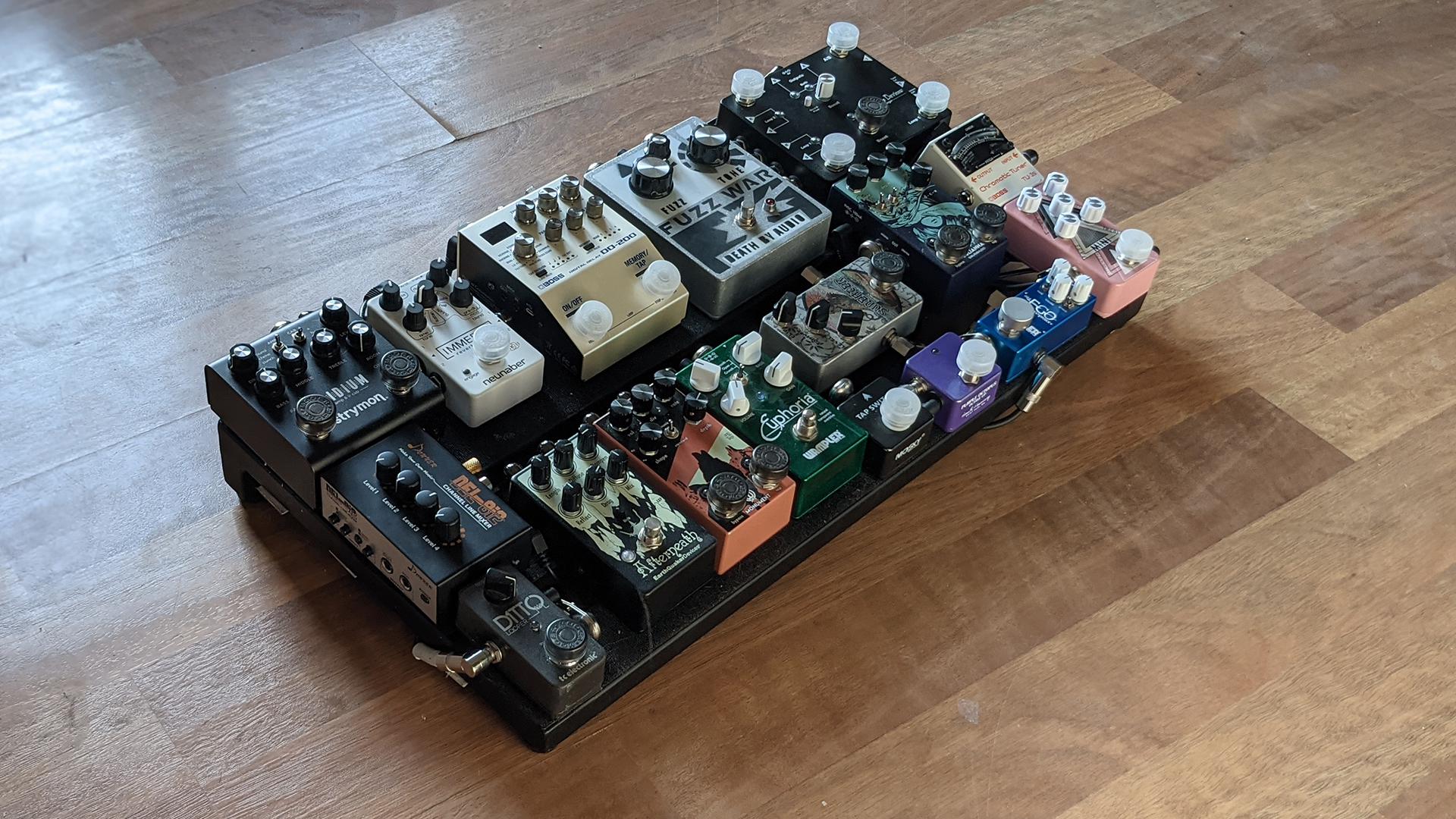 John Mayer's Dead and Company Pedalboard guitarpedals