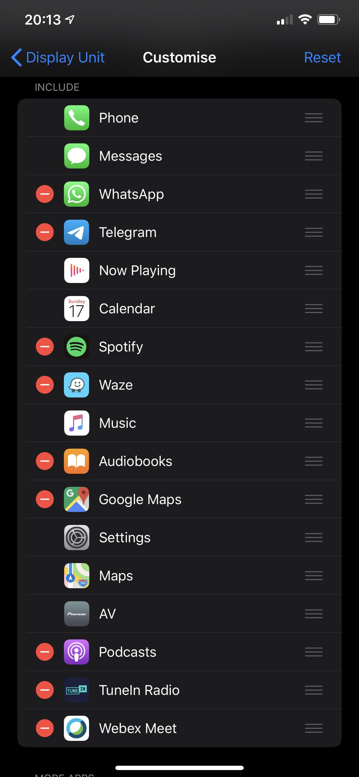 Latest version of Telegram working with CarPlay (same limited