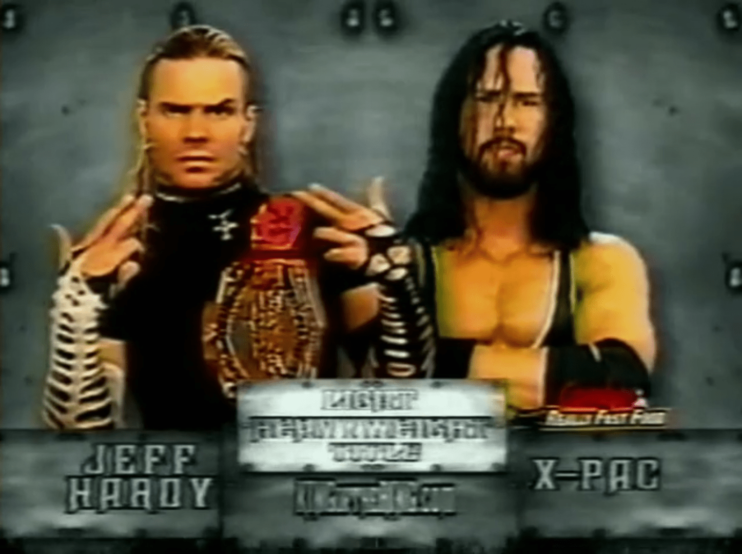 Jeff Hardy vs. XPac King of the Ring 2001 r/WWEMatchGraphics
