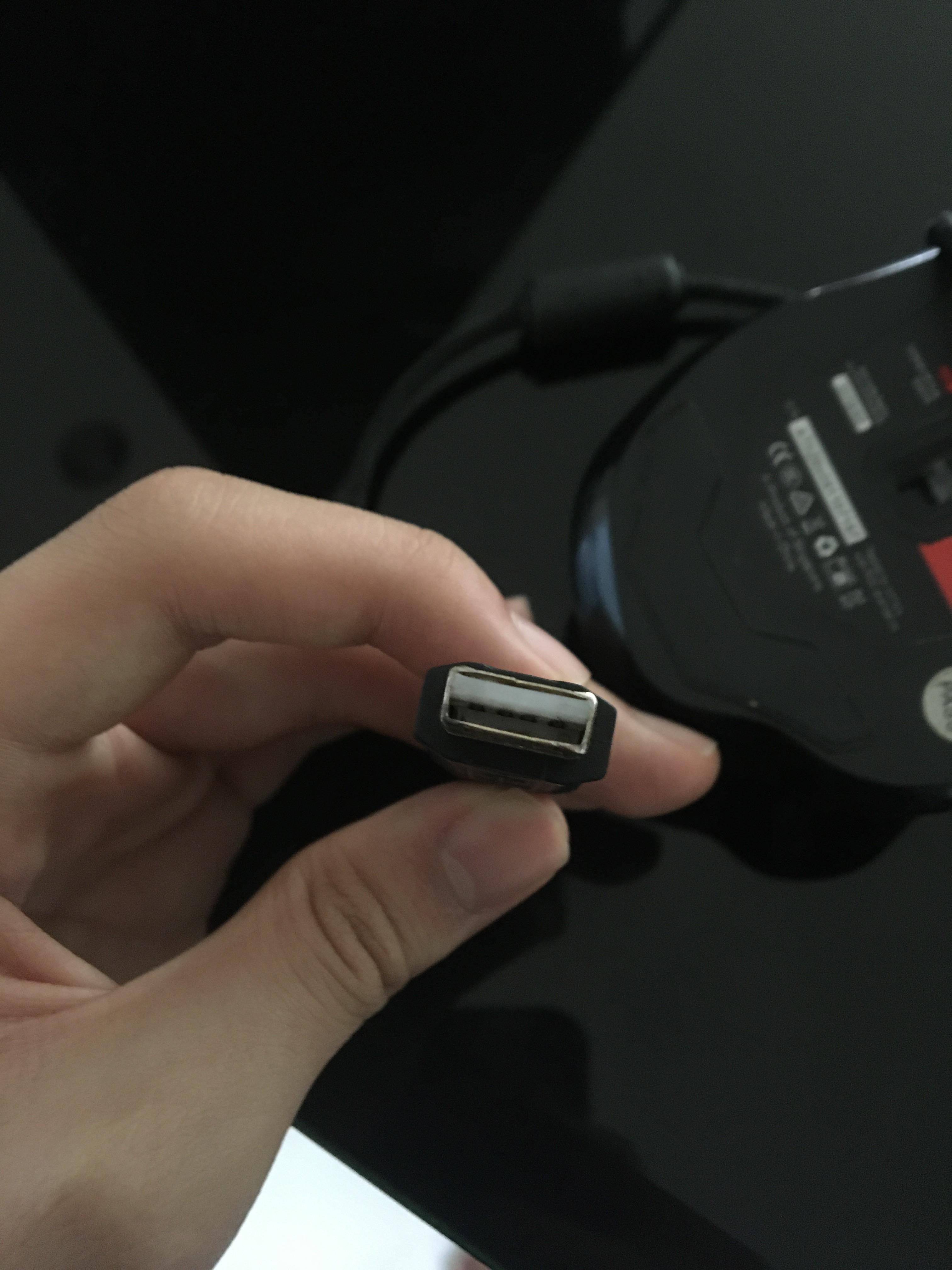 I need some help fixing this slightly dented usb cable for my mouse, I