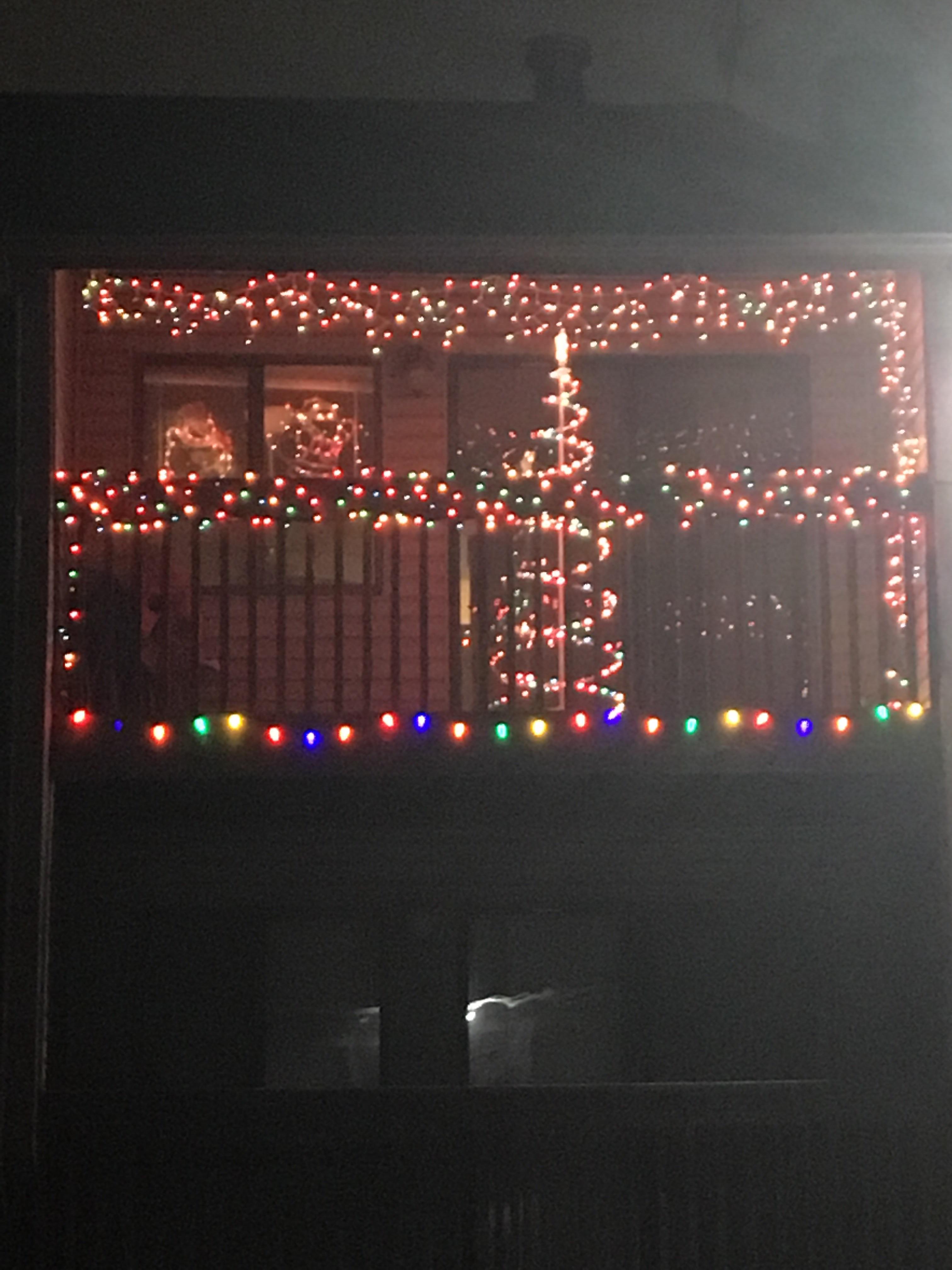 First place in the patio decorating contest! r/christmas