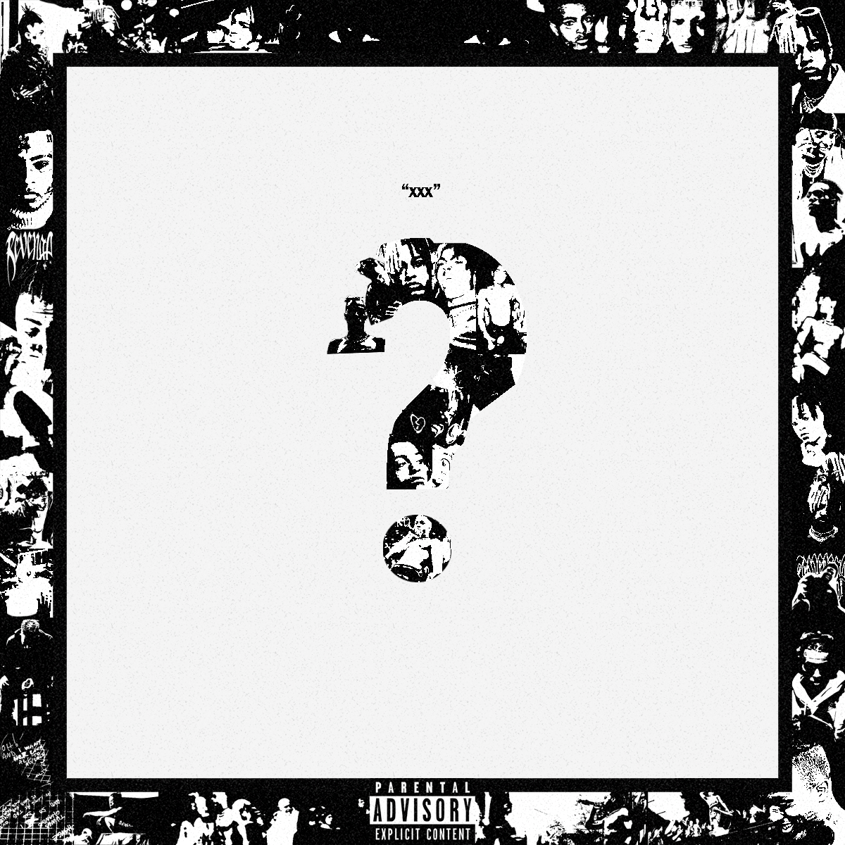 question mark cover i made : XXXTENTACION