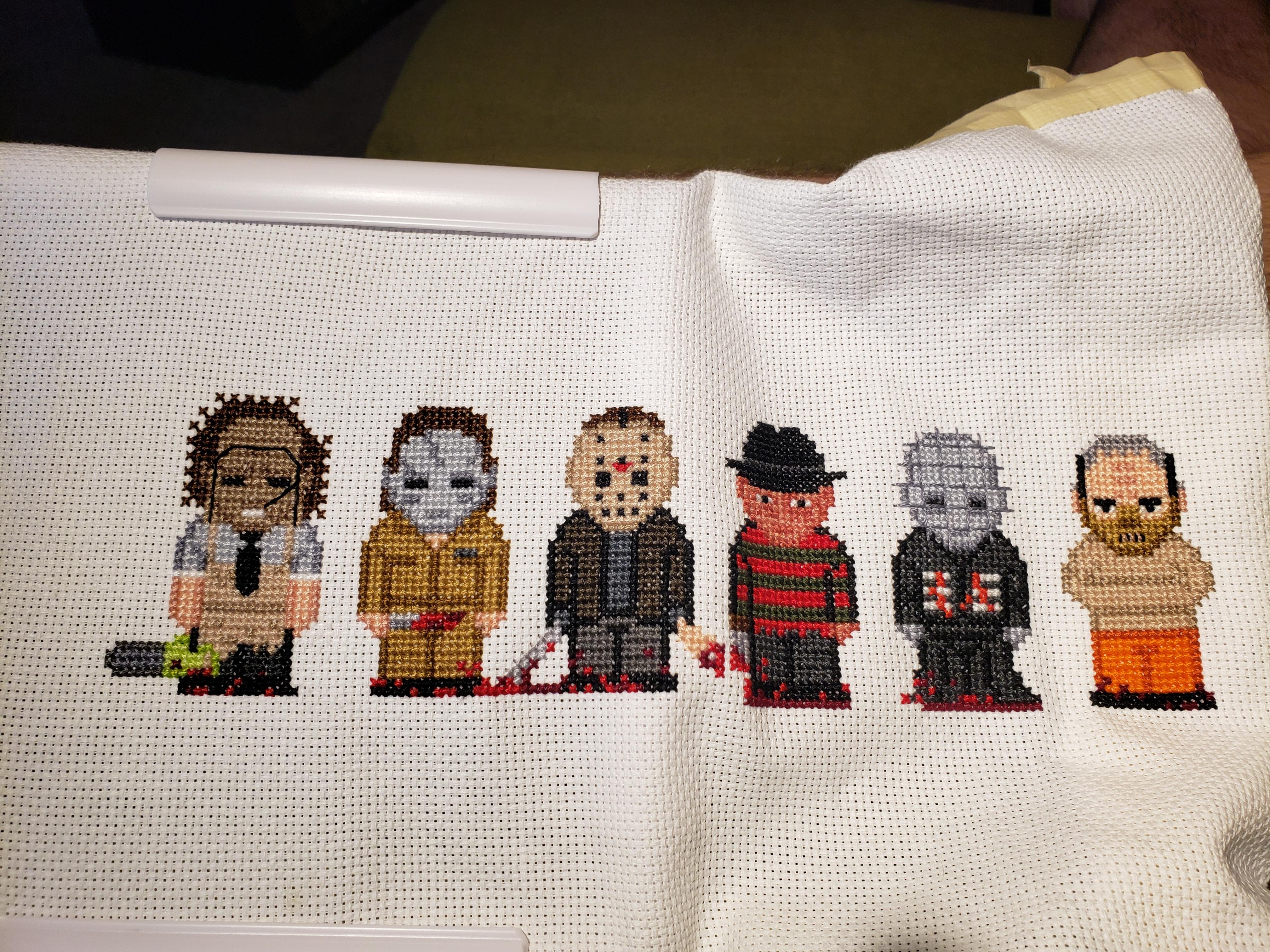 The Simple Horror Cross Stitch Patterns That Wins Customers Modern