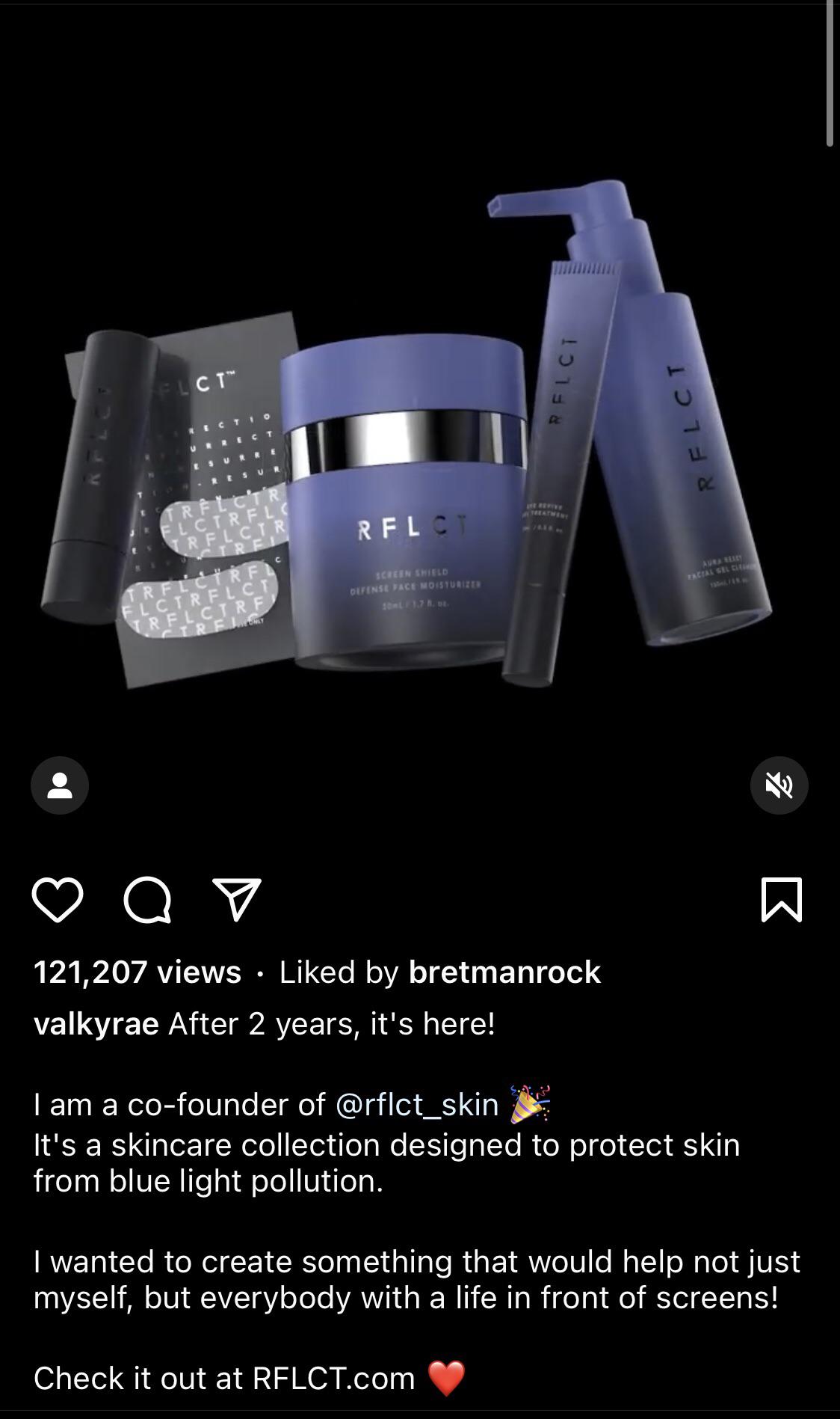 Gaming youtuber Valkyrae launches skincare line for blue light