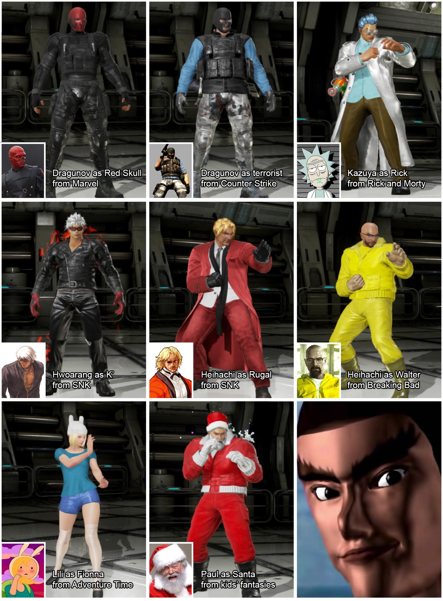 [Tekken 7] Random costume/cosplay compilation 2 r/VirtualCosplay