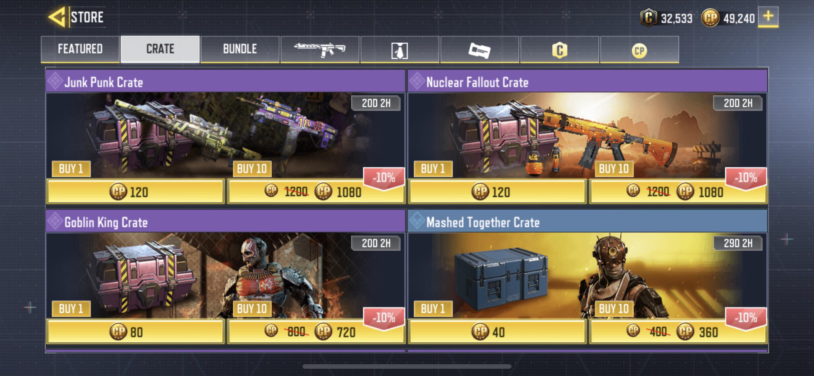 What purple crates should I open r/CODMobile