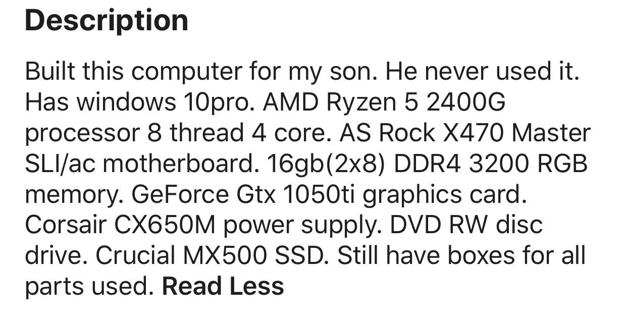 Is this a good pc for 500 bucks? r/pcmasterrace