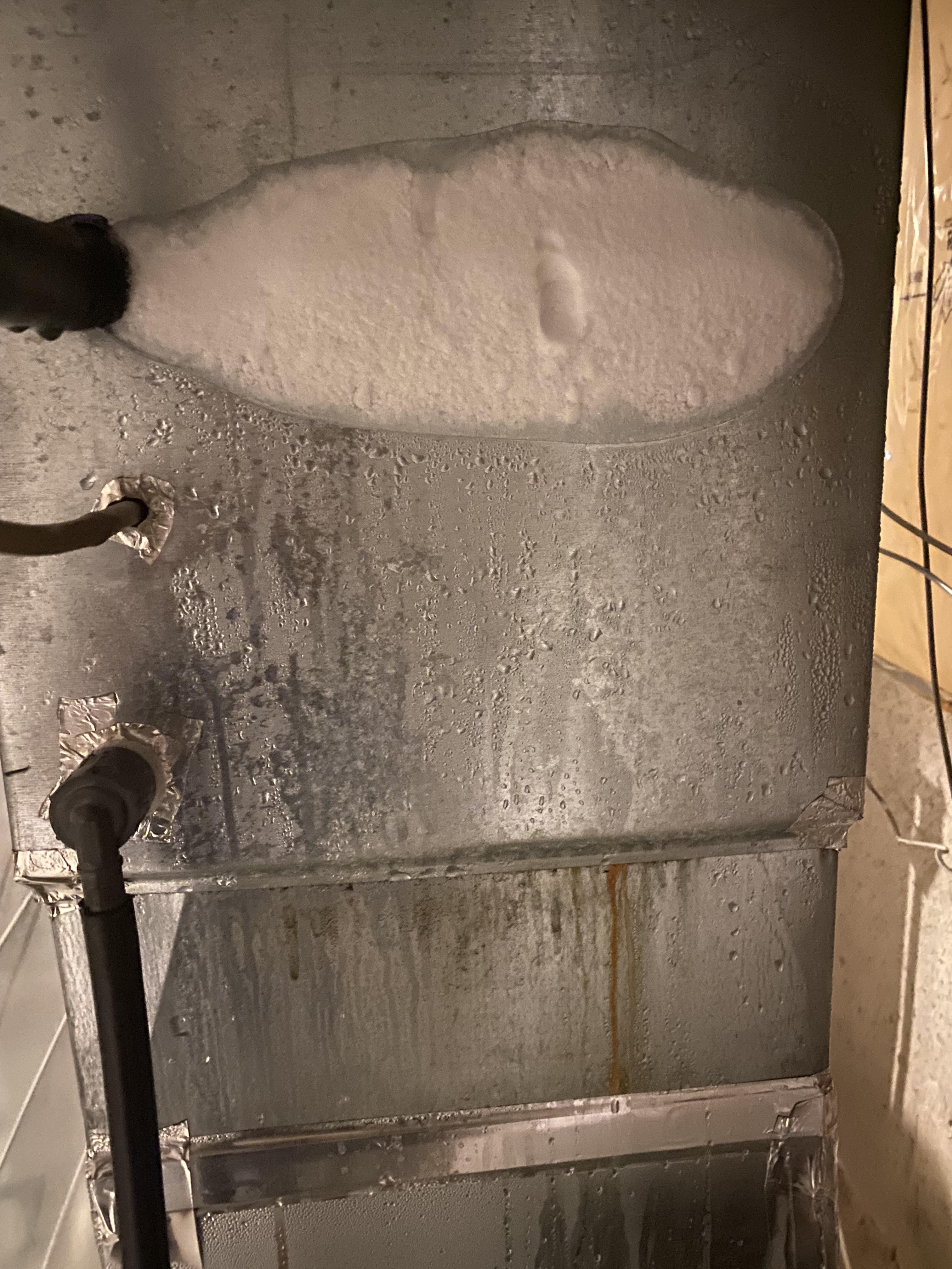 Condensation on my hvac r/hvacadvice