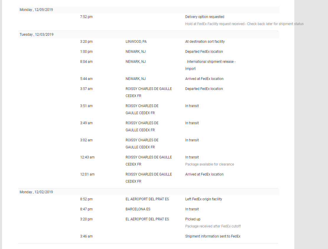 Am I out of luck with my package? Did I delay it even more by asking to pick it up at a FedEx