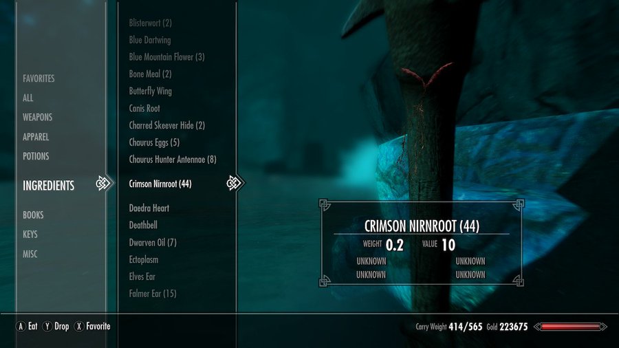 There Really are 44 Crimson Nirnroots skyrim
