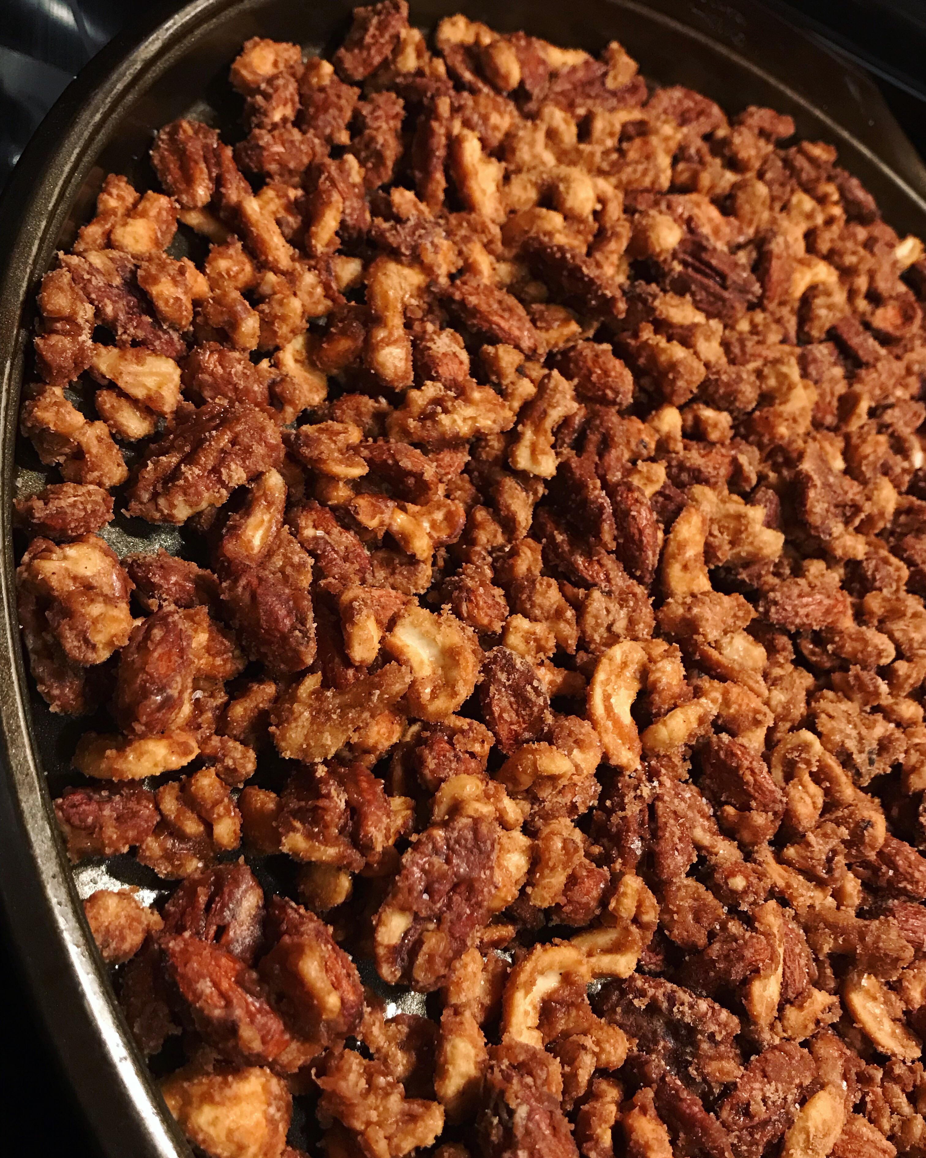 [Homemade] Candied nut mix r/food