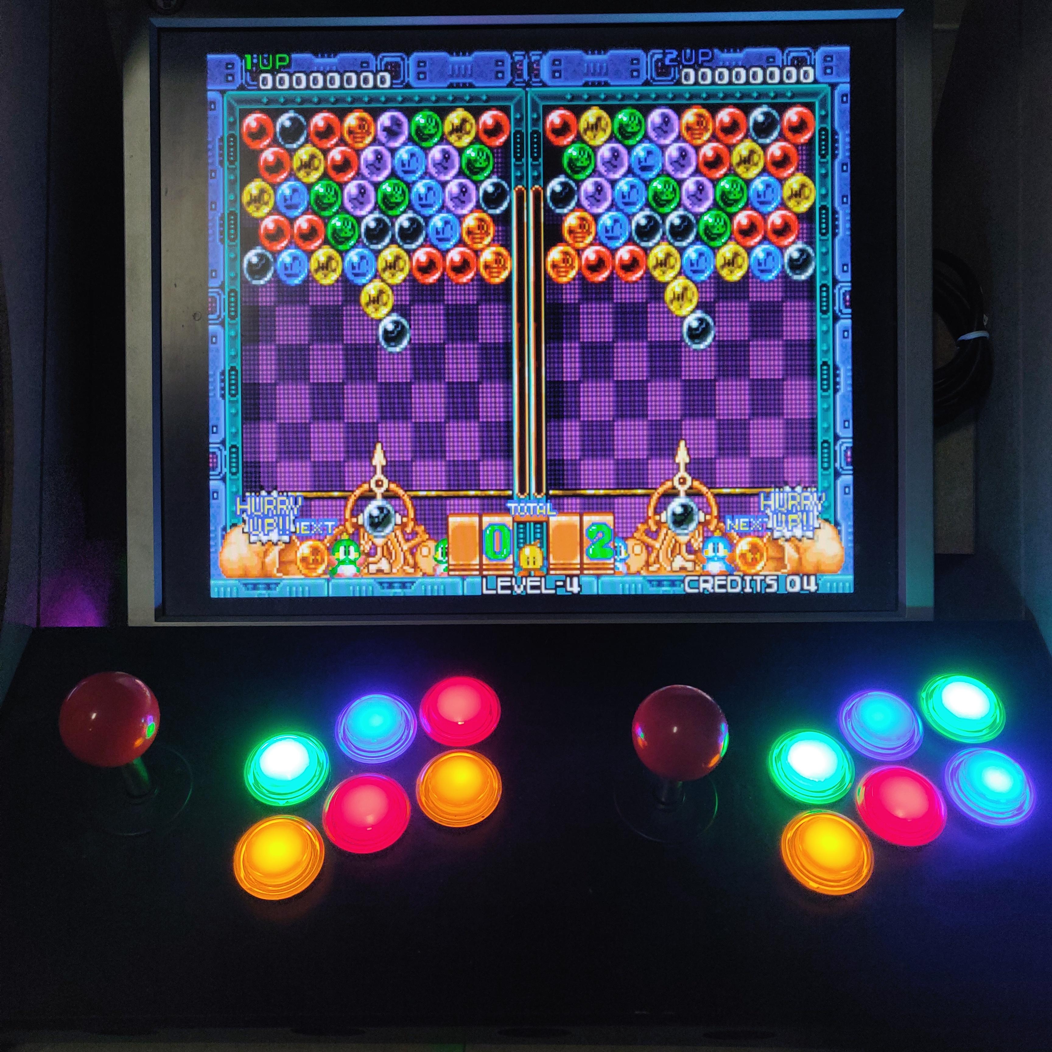 Stream of Puzzle Bobble from the I built (italian streamers