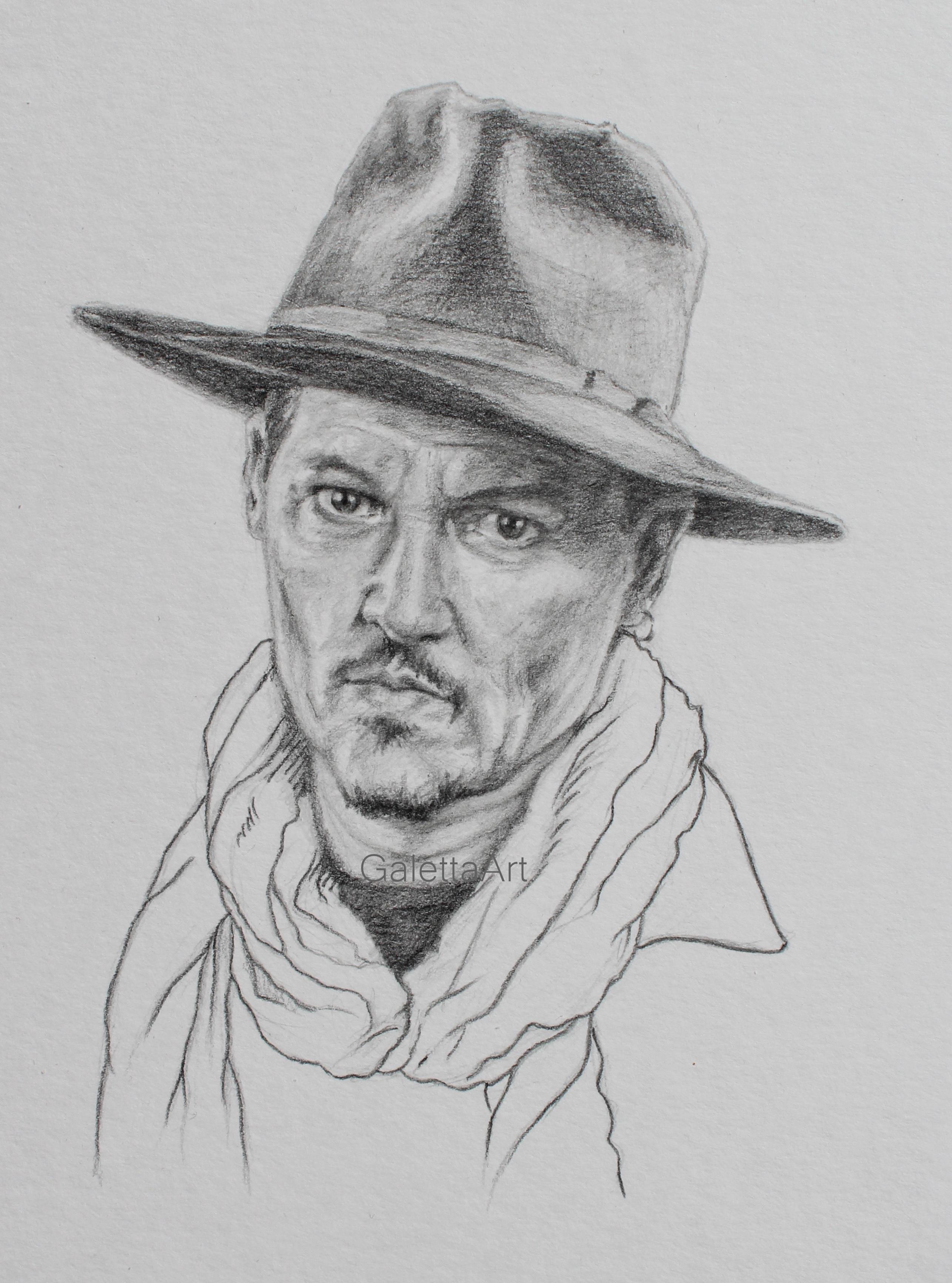 Discover 127+ johnny depp drawing latest seven.edu.vn
