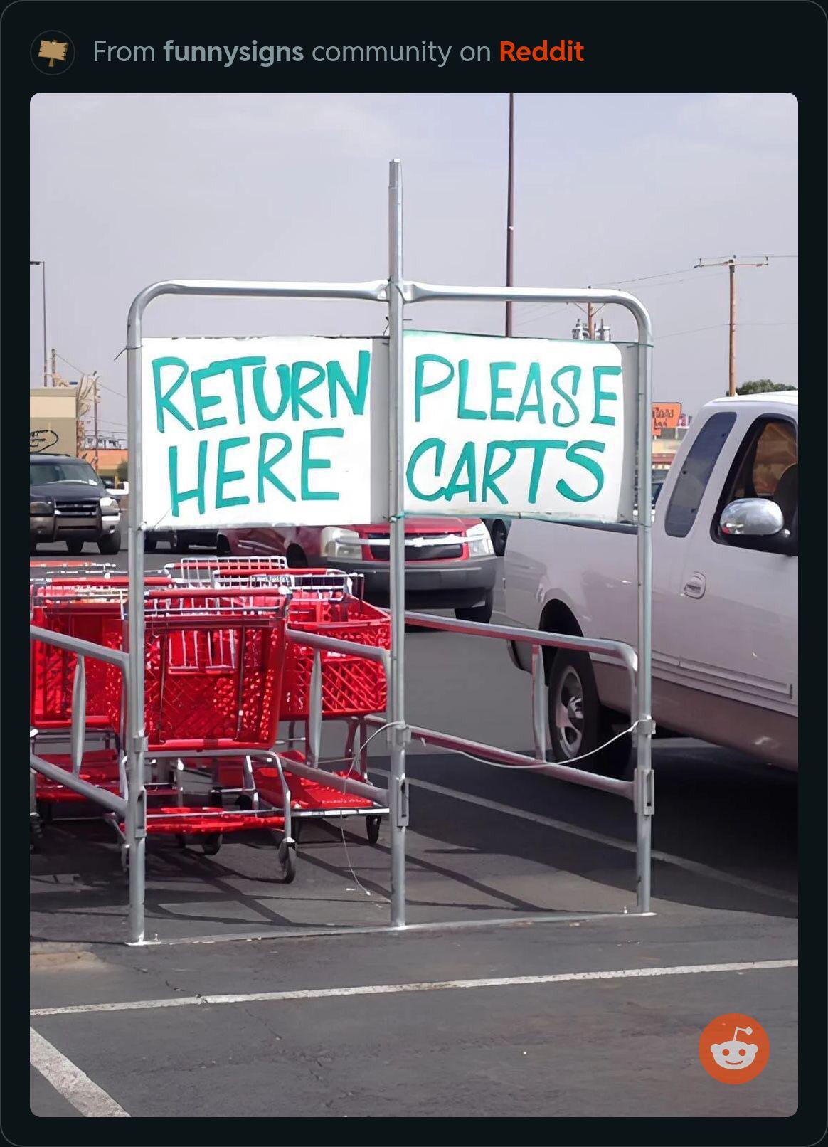 It's just Bubbles stealing the carts to make a living r/trailerparkboys