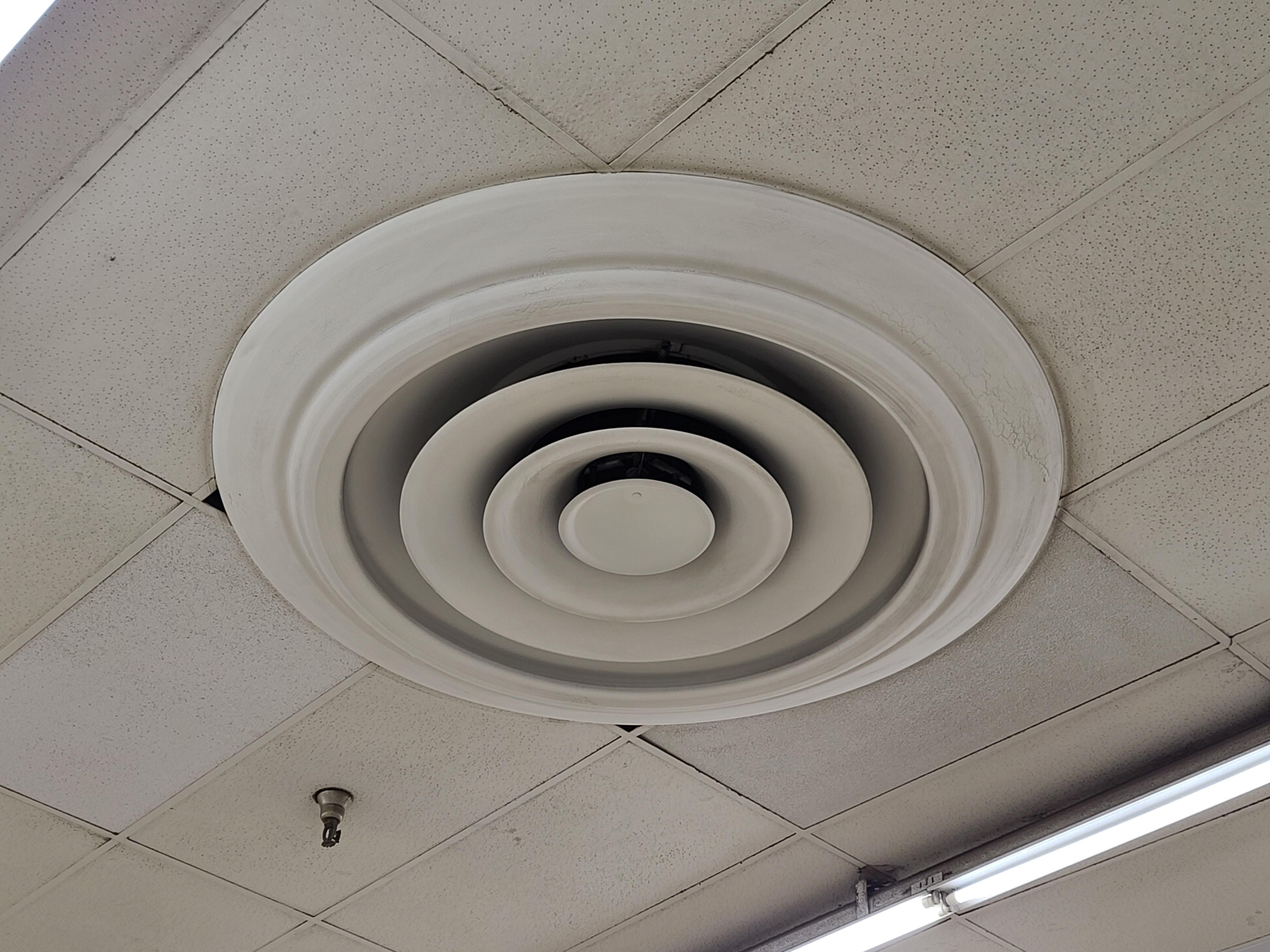 I don't know about you, but these big air vents always make me think "Kmart" whenever I see them