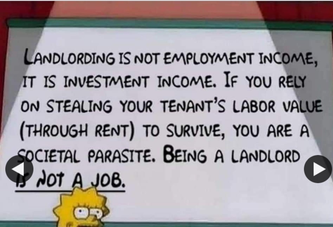 Landlords a Social Parasite? r/economy