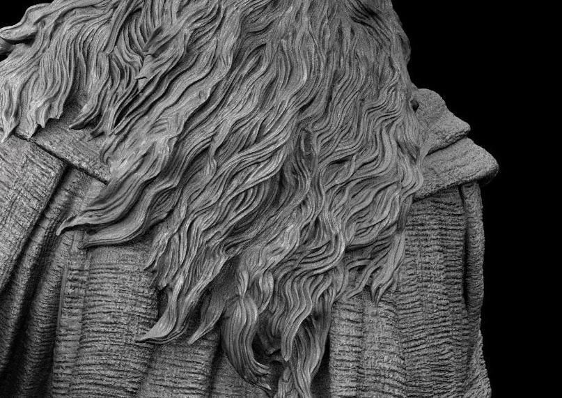 I’m new to ZBrush and was wondering how you would sculpt such fine