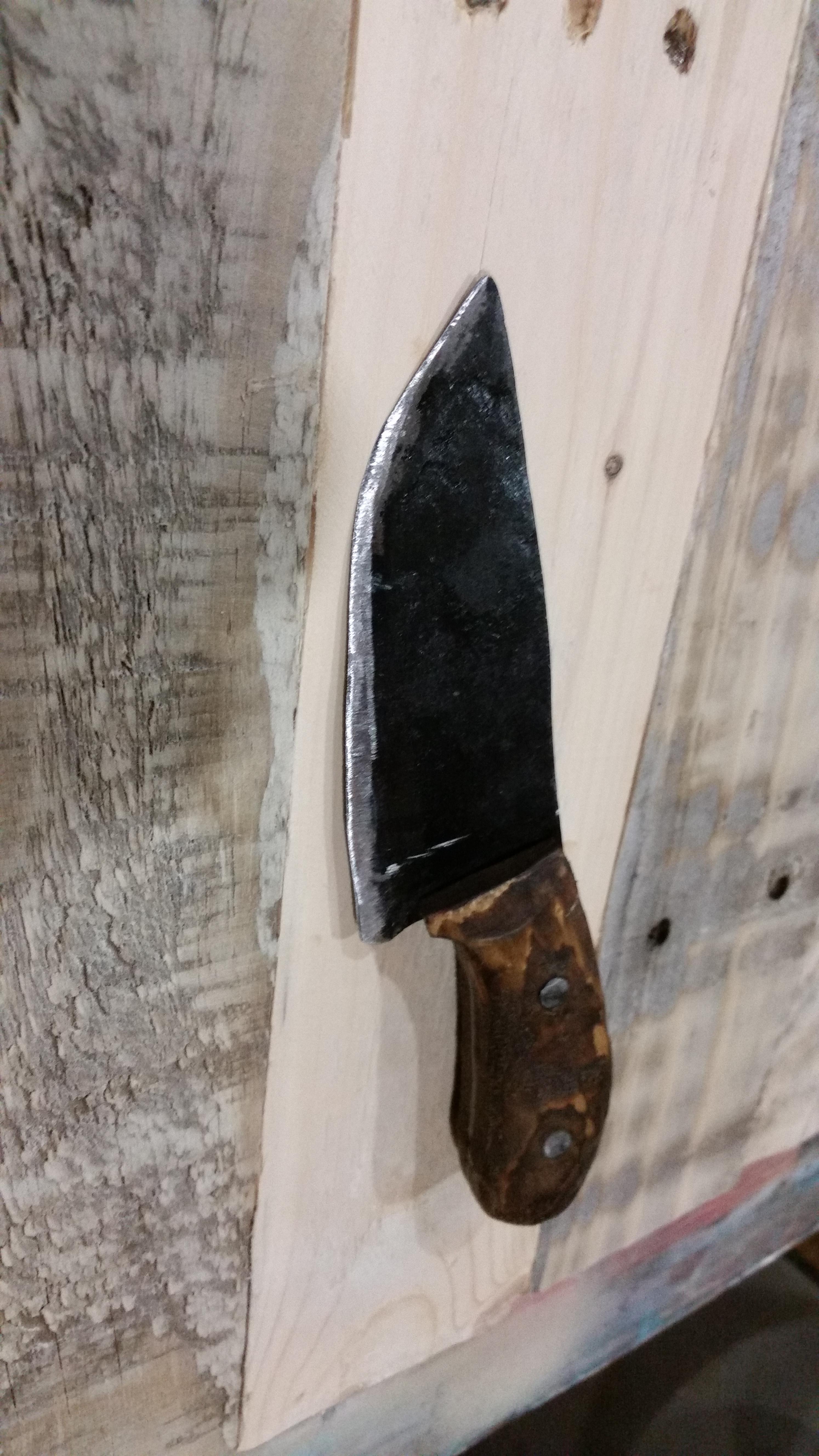 My first real knife. r/Bladesmith