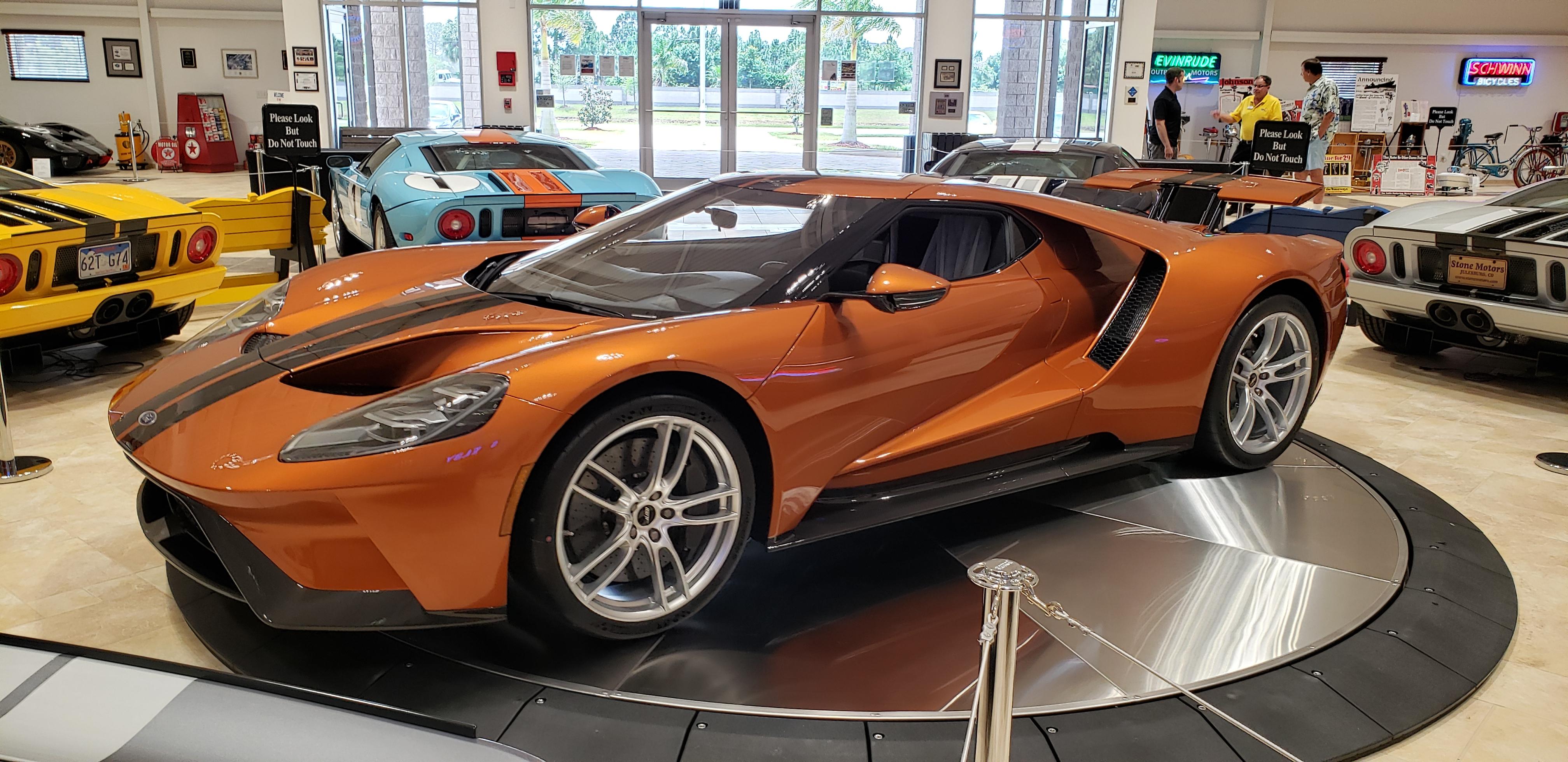 1 of 1 2019 Ford GT in Flame Orange (OC) r/carporn
