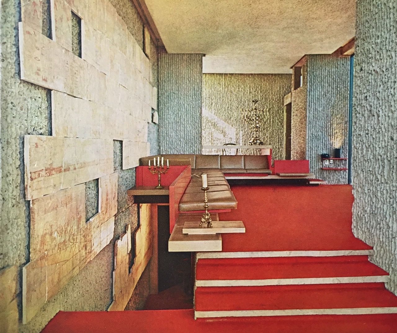 The penthouse of the Yale Art & Architecture Building (Rudolph Hall