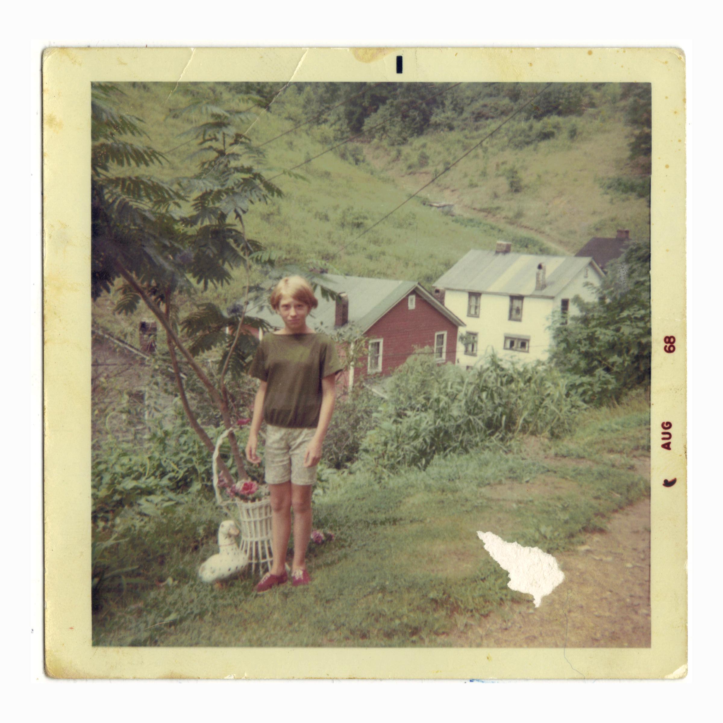 My mom's best friend in the mountains of Letcher County, KY. August