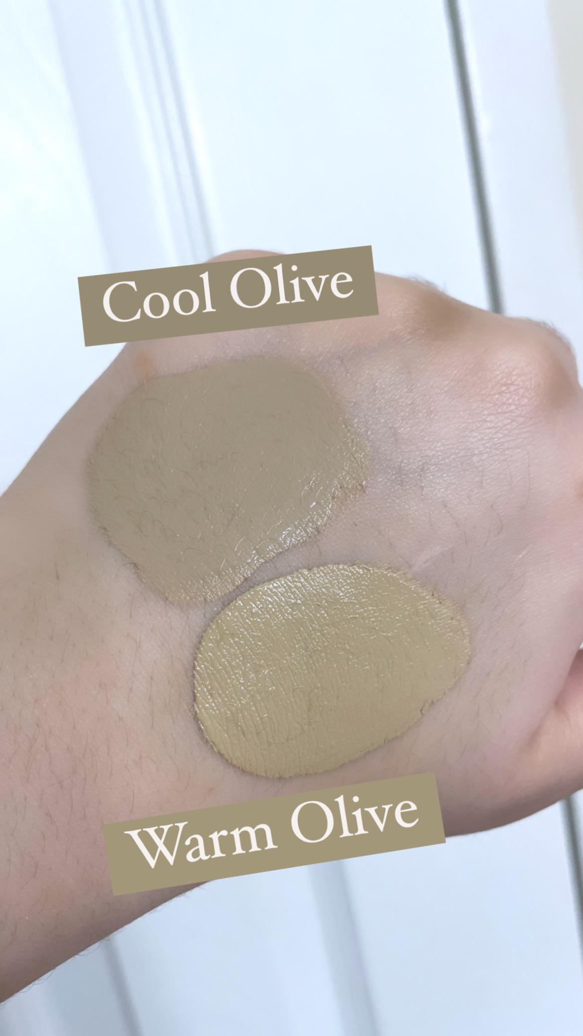 Was mixing foundations around & got these two shades that looked like a
