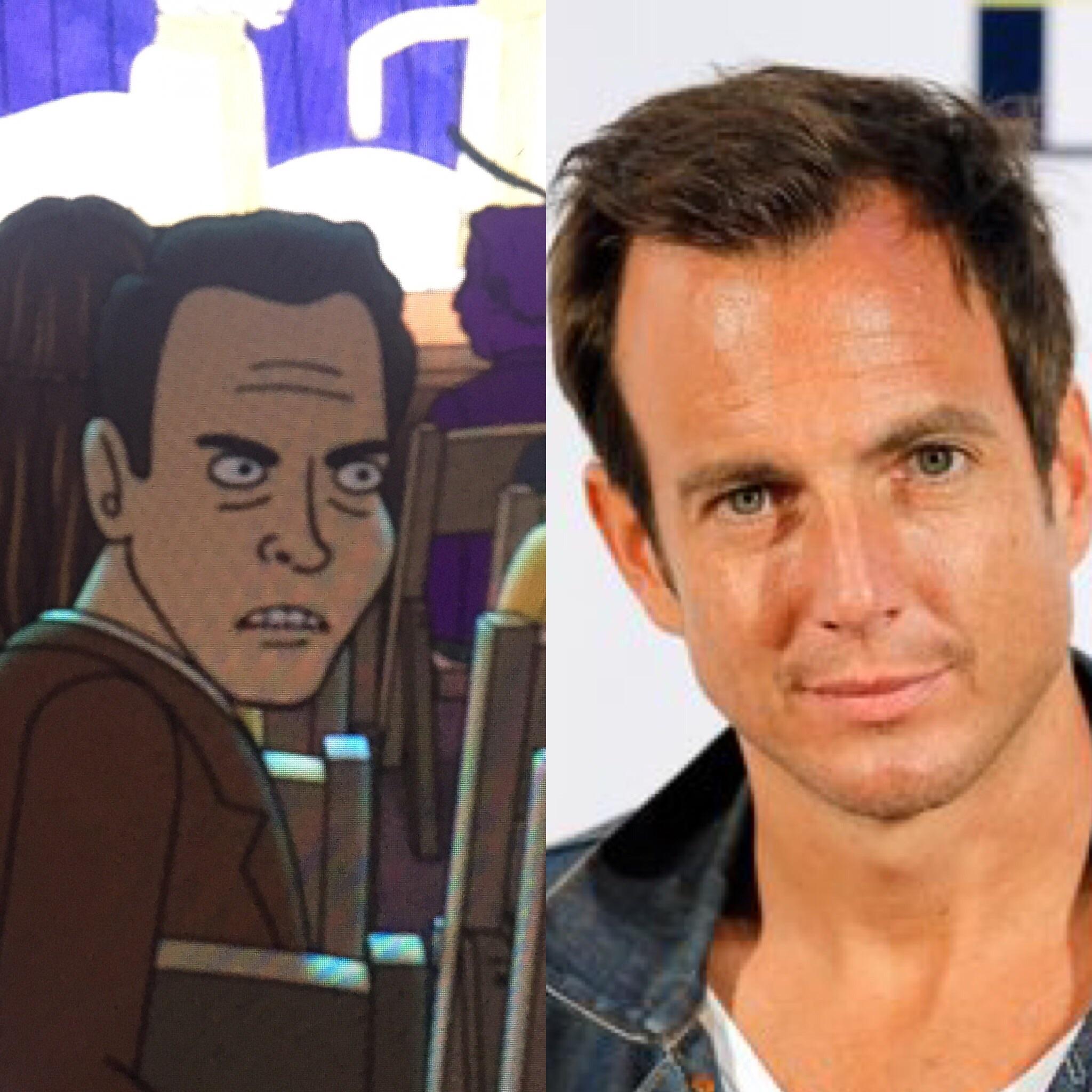 Will in season 3 episode 3, even voices himself. Credited as "Mr