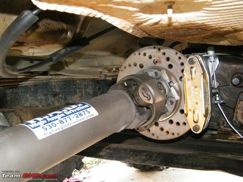 Today I Learned there is such thing as a driveshaftmounted brake. r
